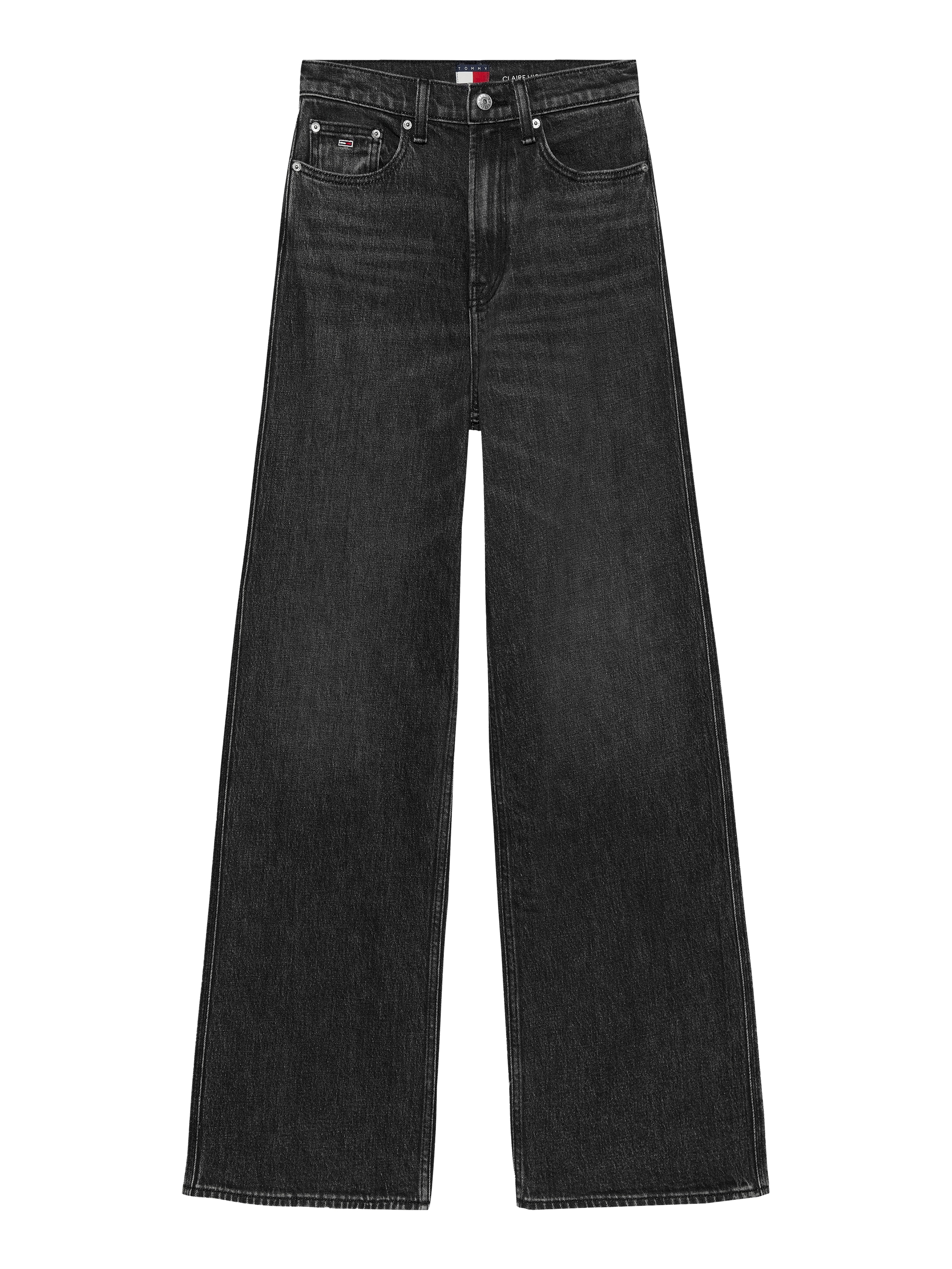 Tommy Jeans Weite Jeans »Claire High Rise«, mit Logo-Badge