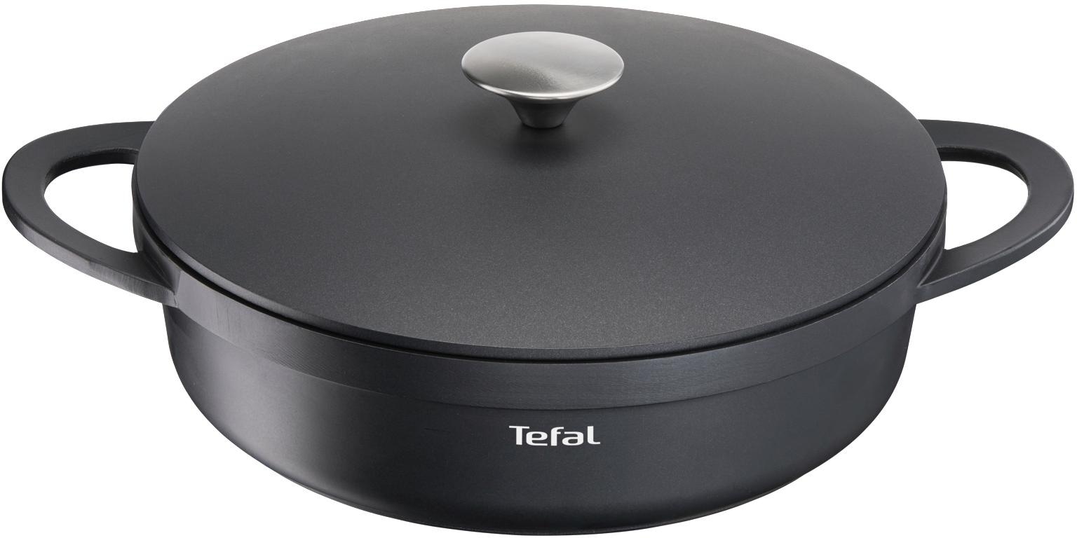 Tefal Servierpfanne »Trattoria«, Induktion tlg.), mit bestellen Deckel, Aluminiumguss, | (1 Herdarten, Aluguss, alle Antihaftversiegelung, BAUR