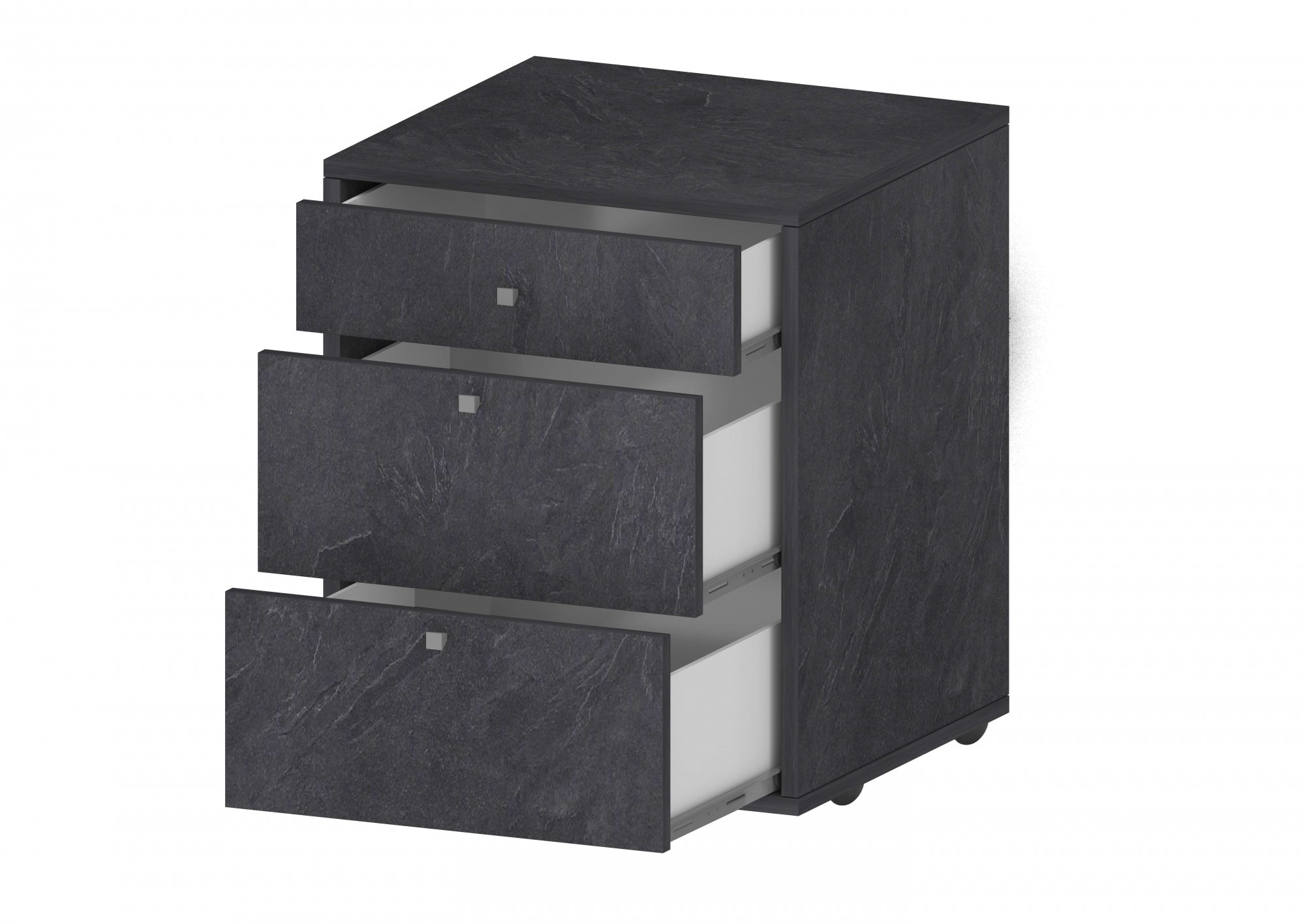 Thumbnail - INOSIGN Rollcontainer "ESSE", (1 St.), mit 3 Schubladen, Schreibtischcontainer, Höhe 61 cm