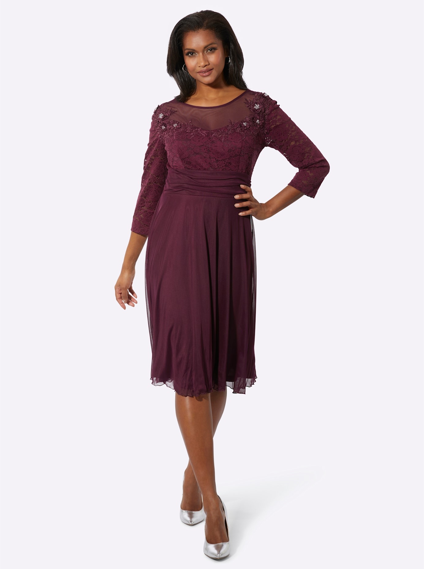Lady Spitzenkleid "Spitzen-Kleid" günstig online kaufen