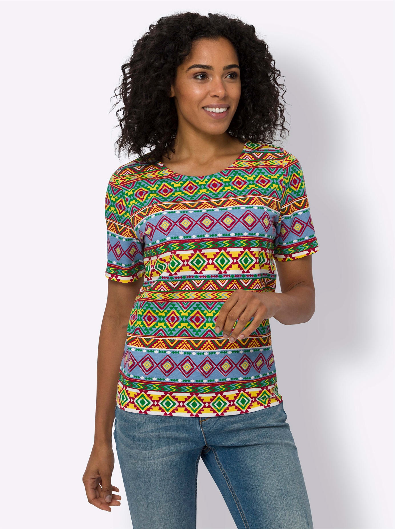 Classic Basics Kurzarmshirt "Kurzarm-Shirt" 1 Stk. tlg. günstig online kaufen