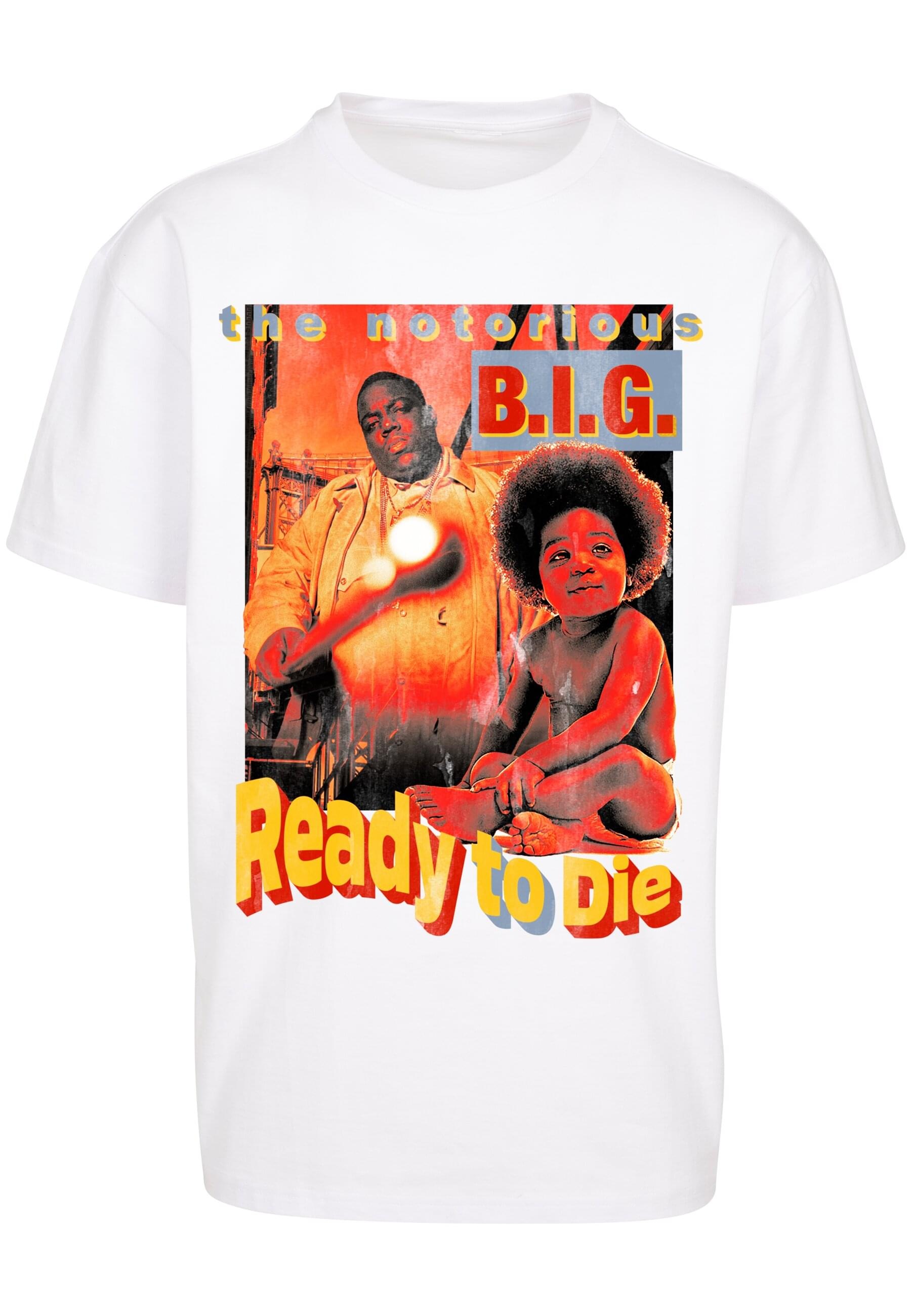 Upscale by Mister Tee T-Shirt "Upscale by Mister Tee Herren Biggie Ready To Die Oversize Tee"