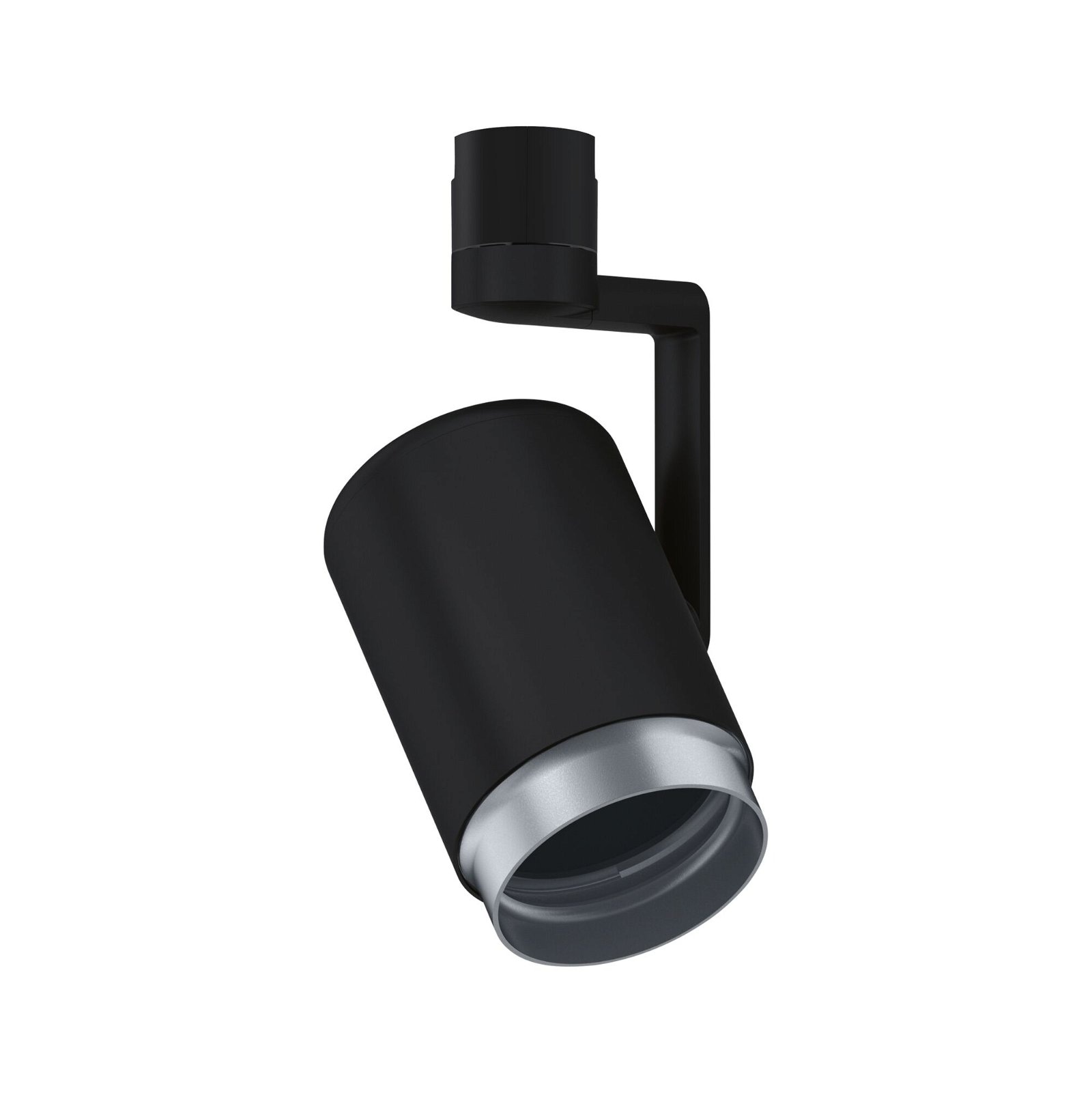 PAULMANN Schienensystem-Leuchten "URail Schienenspot Asthene Einzelspot E27 max. 50W 230V", B:22,2cm H:28,7cm Ø:14cm, schwarz, Stromschienensysteme,