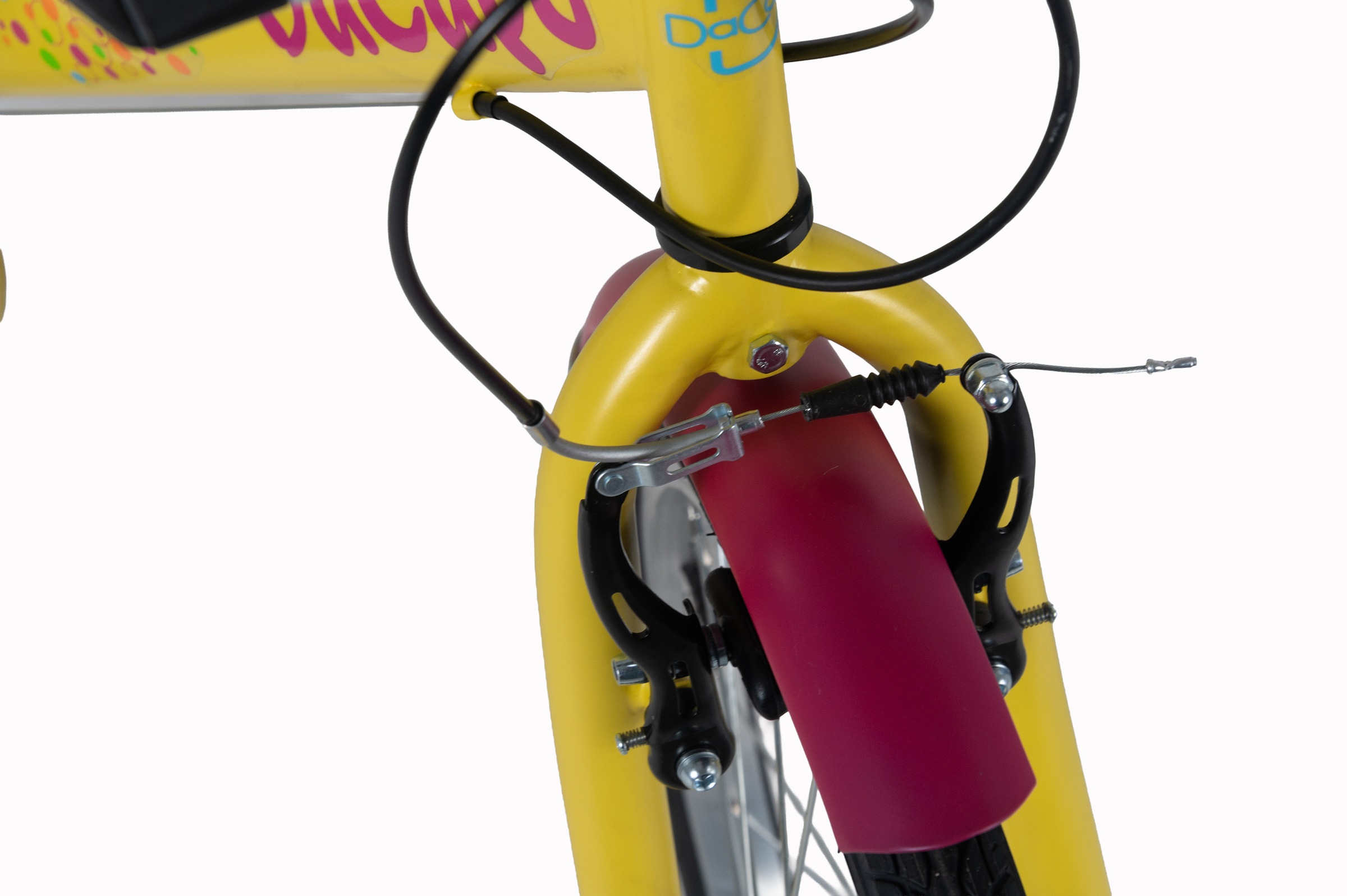Dacapo Kinderfahrrad »DaCapo Kinderfahrrad 20'' Confetti 6 Gänge« 6 Gang Shimano Tourney Schaltwerk Kettenschaltung