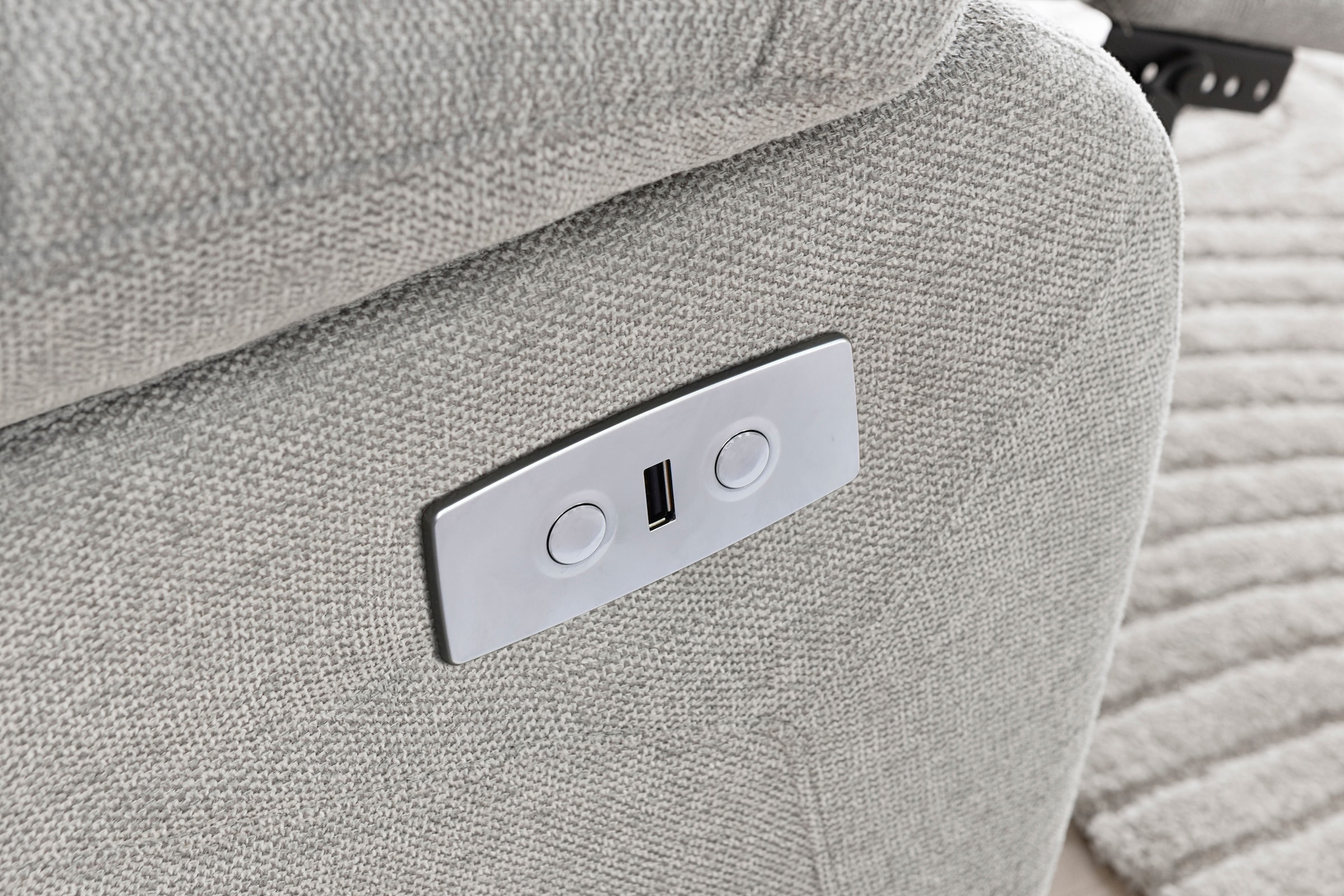 Home affaire 3-Sitzer »Lannilis«, mit manueller und elektrischer Relaxfunktion