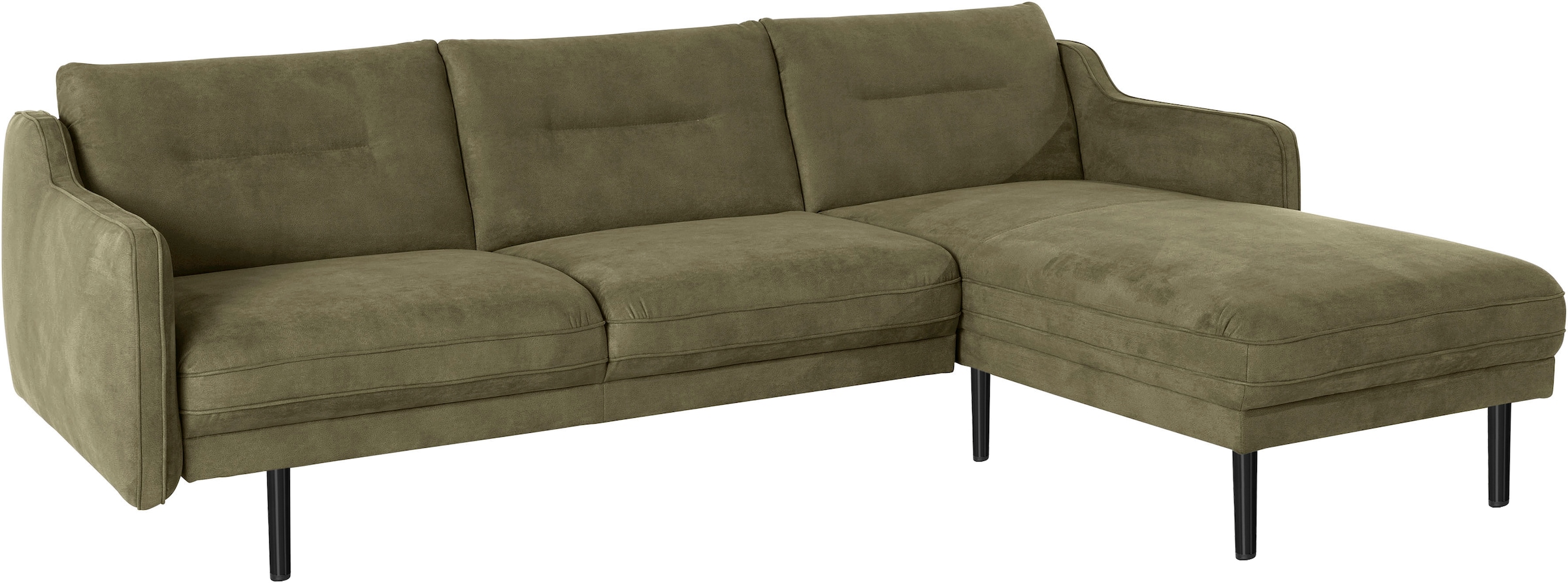 Home affaire Ecksofa "Nordfyn L-Form" edles Design in 3 Bezugsqualitäten, D günstig online kaufen
