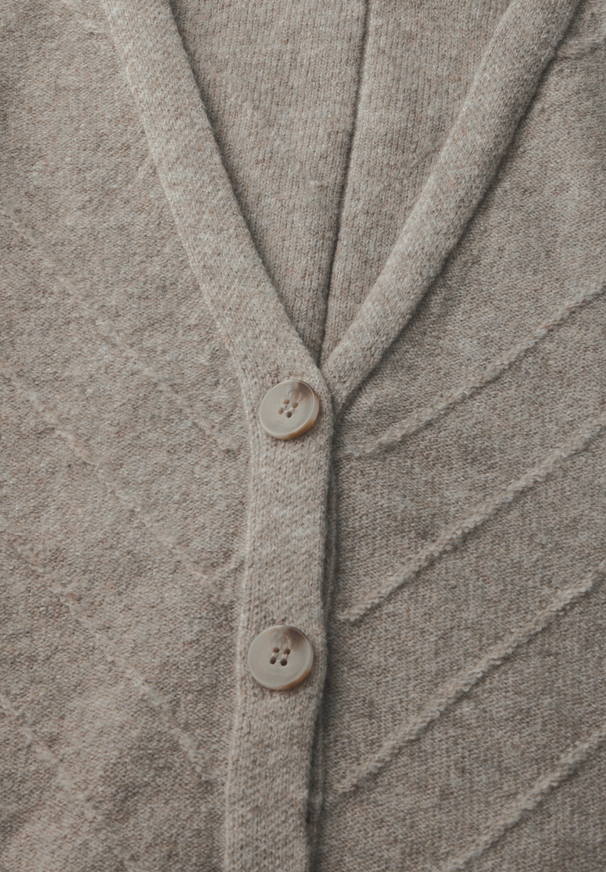 STREET ONE Cardigan, aus softem Materialmix