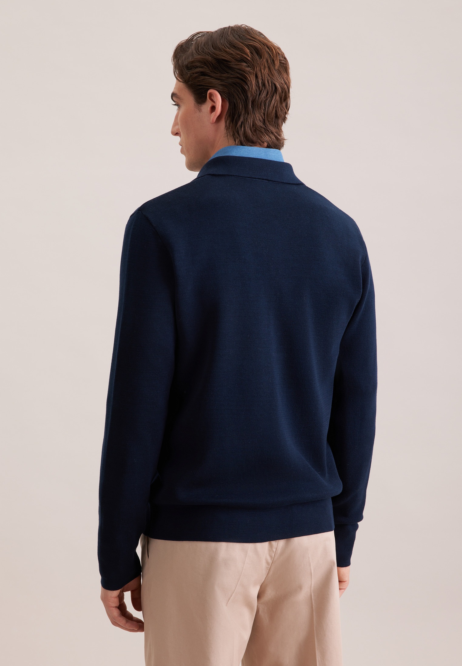 seidensticker Strickjacke "Schwarze Rose" 1/1 Kragen Uni günstig online kaufen