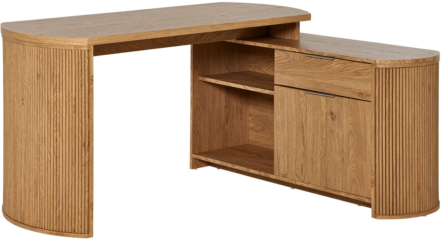 Jahnke Eckschreibtisch "MOON C 150 E", (1 St.), wechselseitig montierbar, S günstig online kaufen