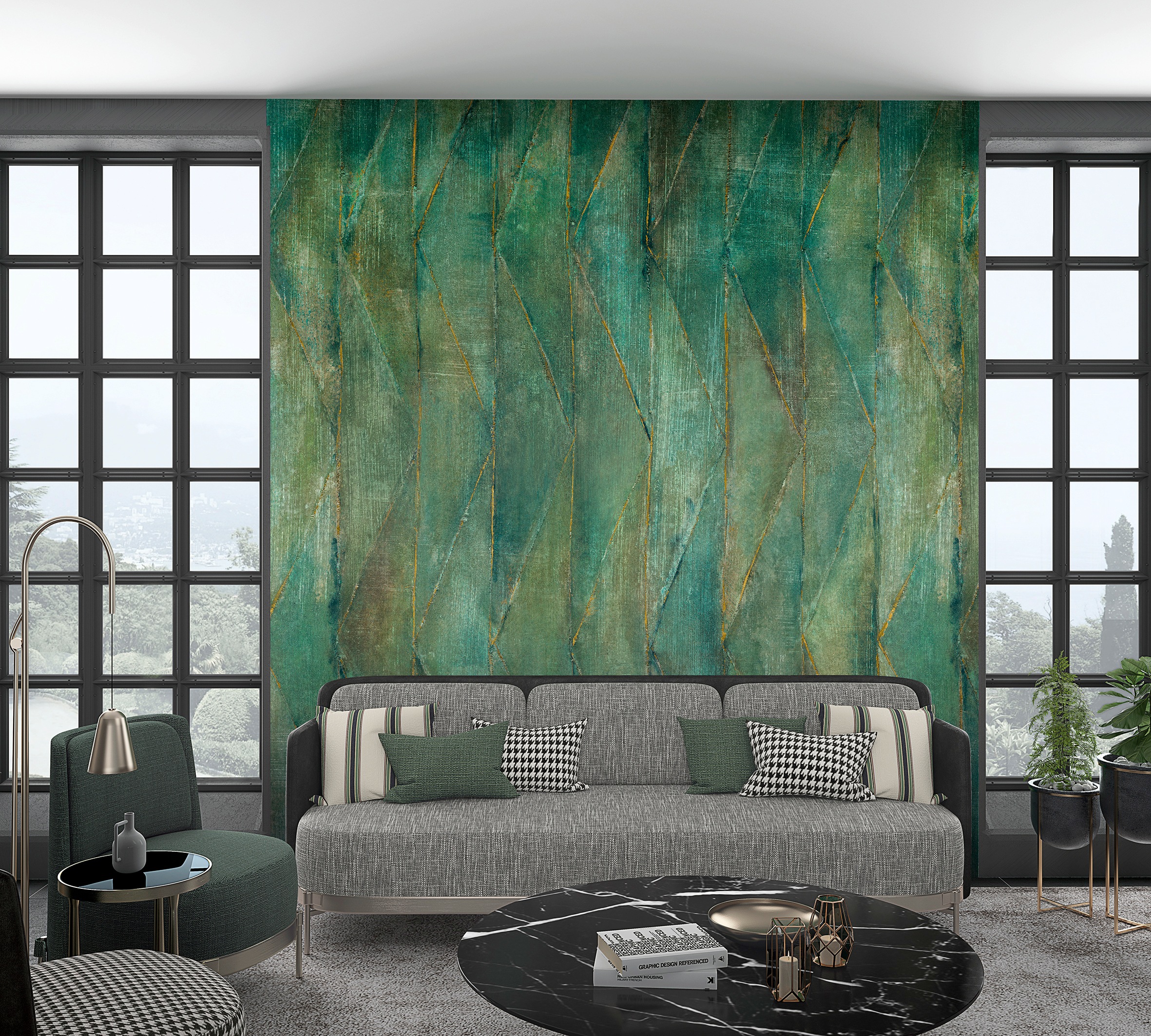 Marburg Fototapete, natürlich-Motiv, moderne Tapete für Wohnzimmer Schlafzimmer Küche