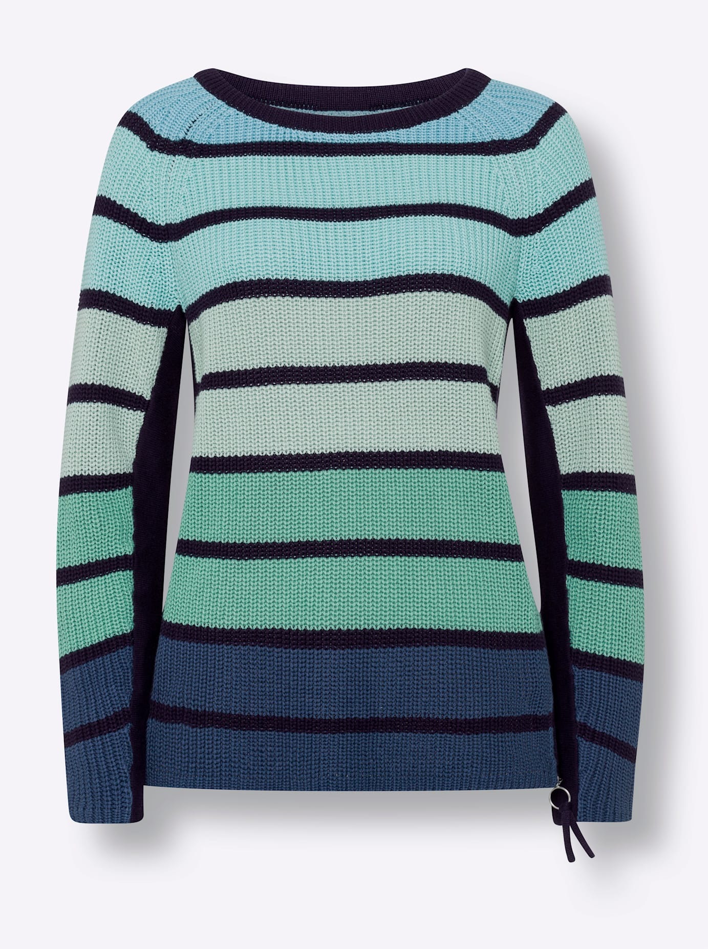 HEINE Crew Neck Sweater Women Blue 36 3