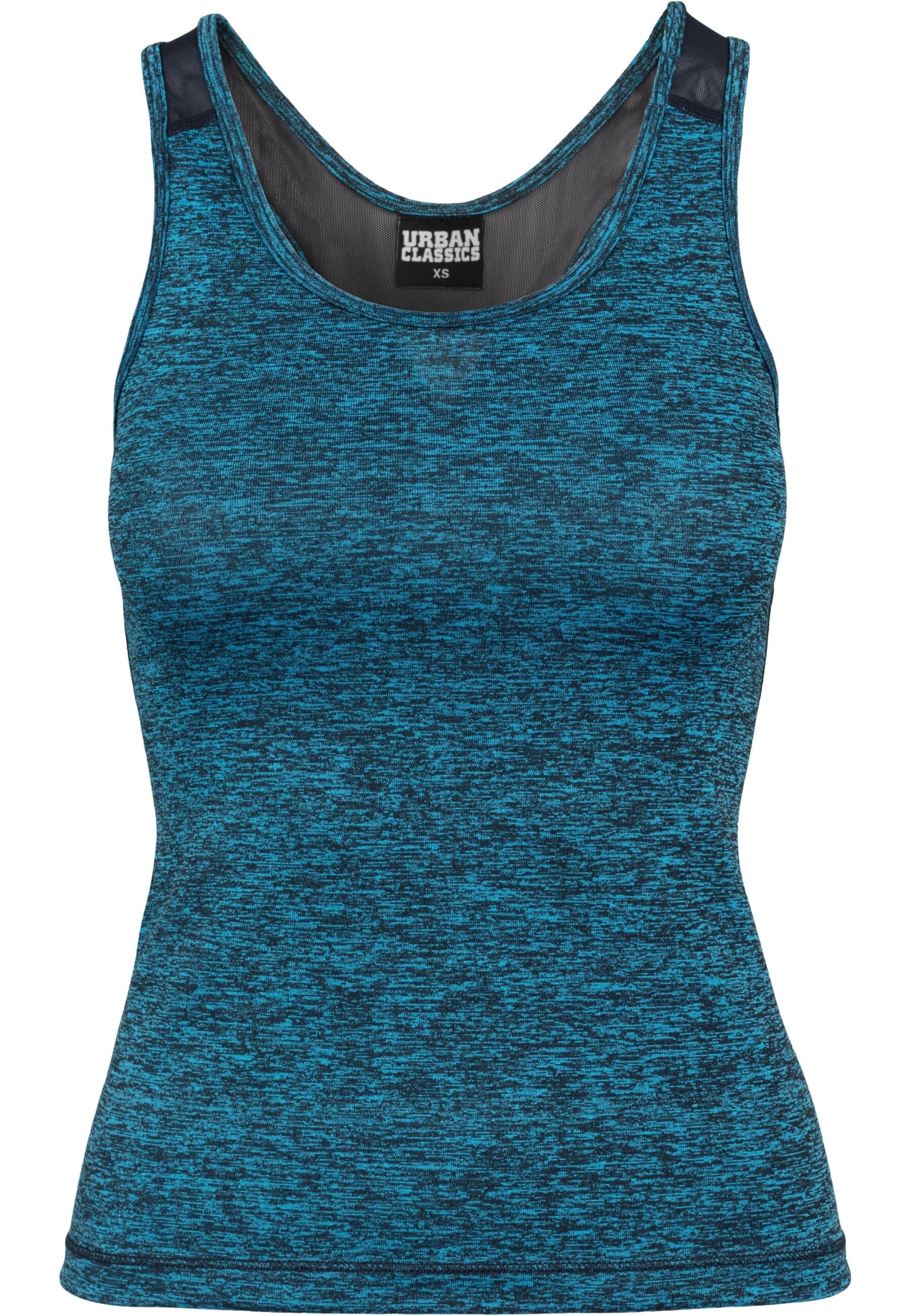 URBAN CLASSICS Muskelshirt "Urban Classics Damen Ladies Active Melange Trainings Top"