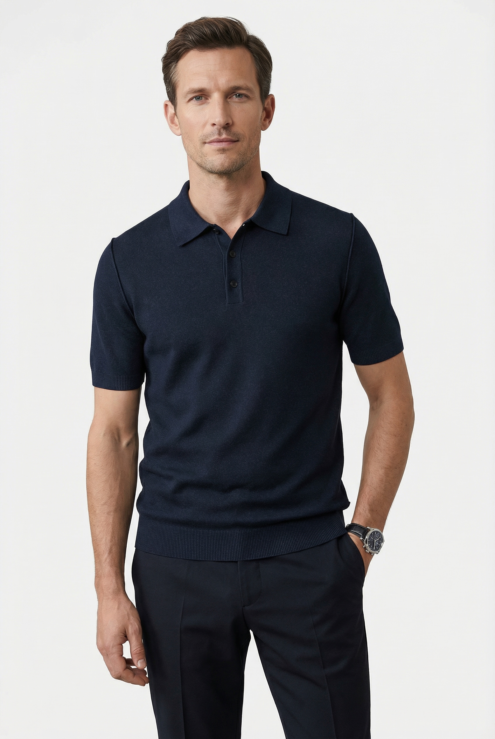 OLYMP Poloshirt "Strick Casual" mit Knopfleiste, regular fit günstig online kaufen