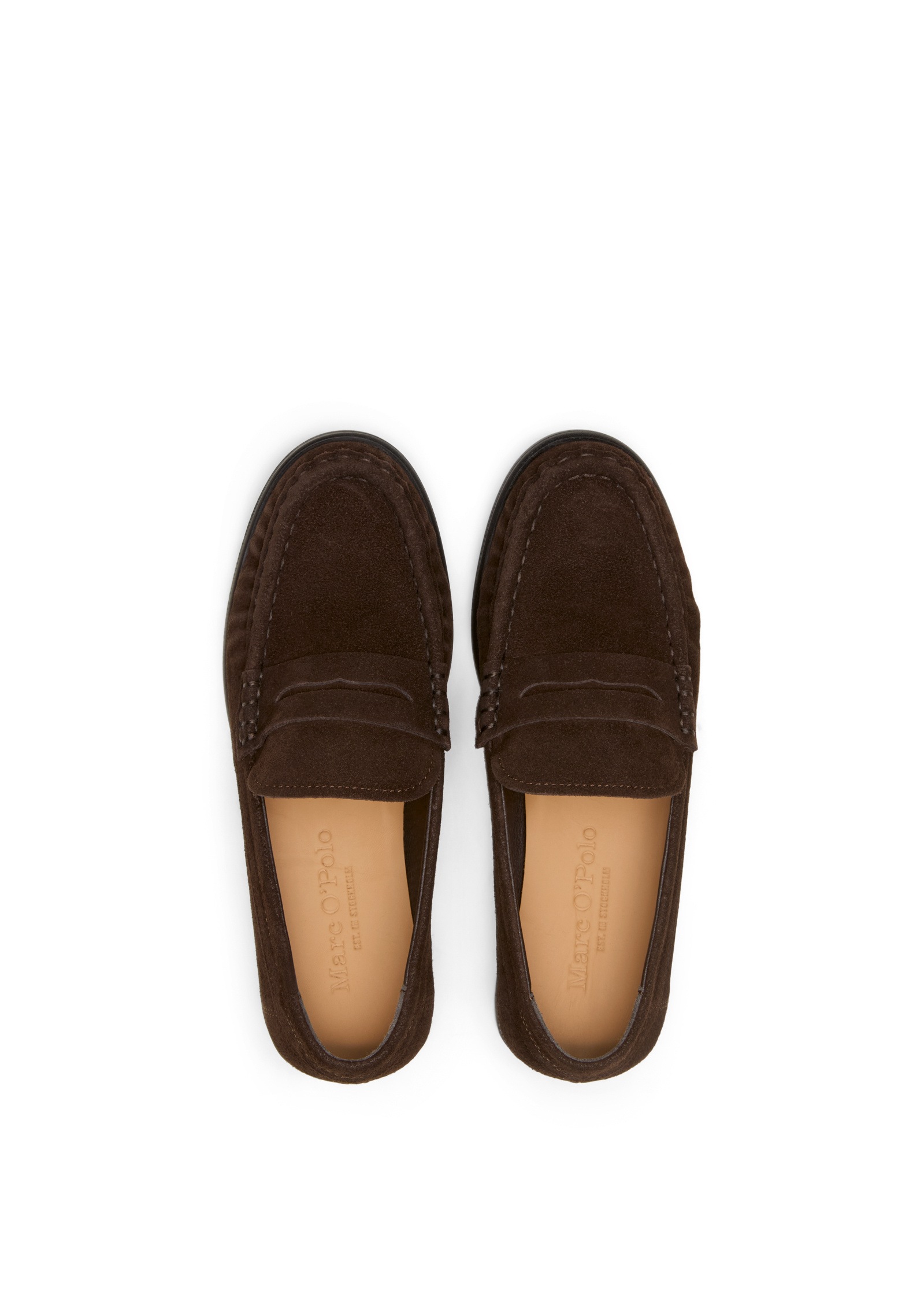 Marc O'Polo Loafer »aus hochwertigem Velours-Rindleder«