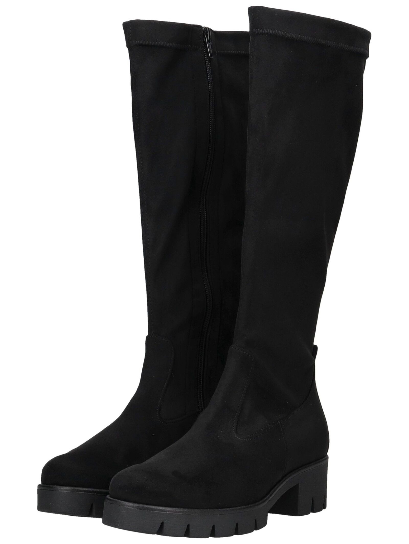 Stiefel GABOR "Gabor Stiefel Leder", Damen, Gr. 38,5, schwarz, Leder, Schuhe Stiefel 6