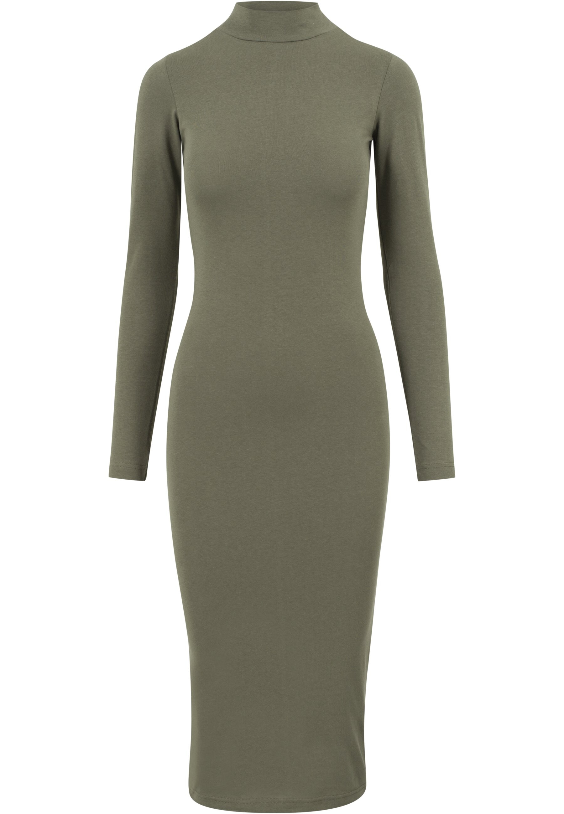 URBAN CLASSICS Shirtkleid "Urban Classics Damen Ladies Turtleneck L/S Dress günstig online kaufen