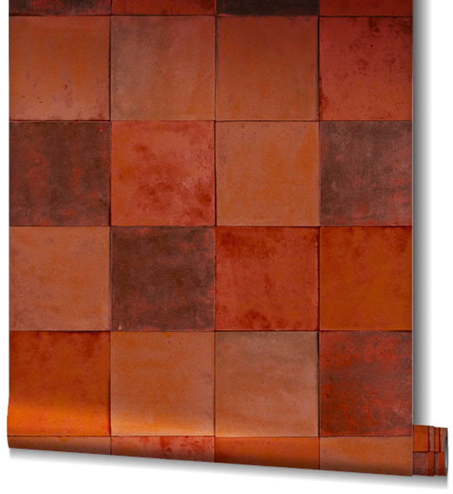 Marburg Fototapete »Tile«, matt, moderne Tapete für Wohnzimmer Schlafzimmer Küche