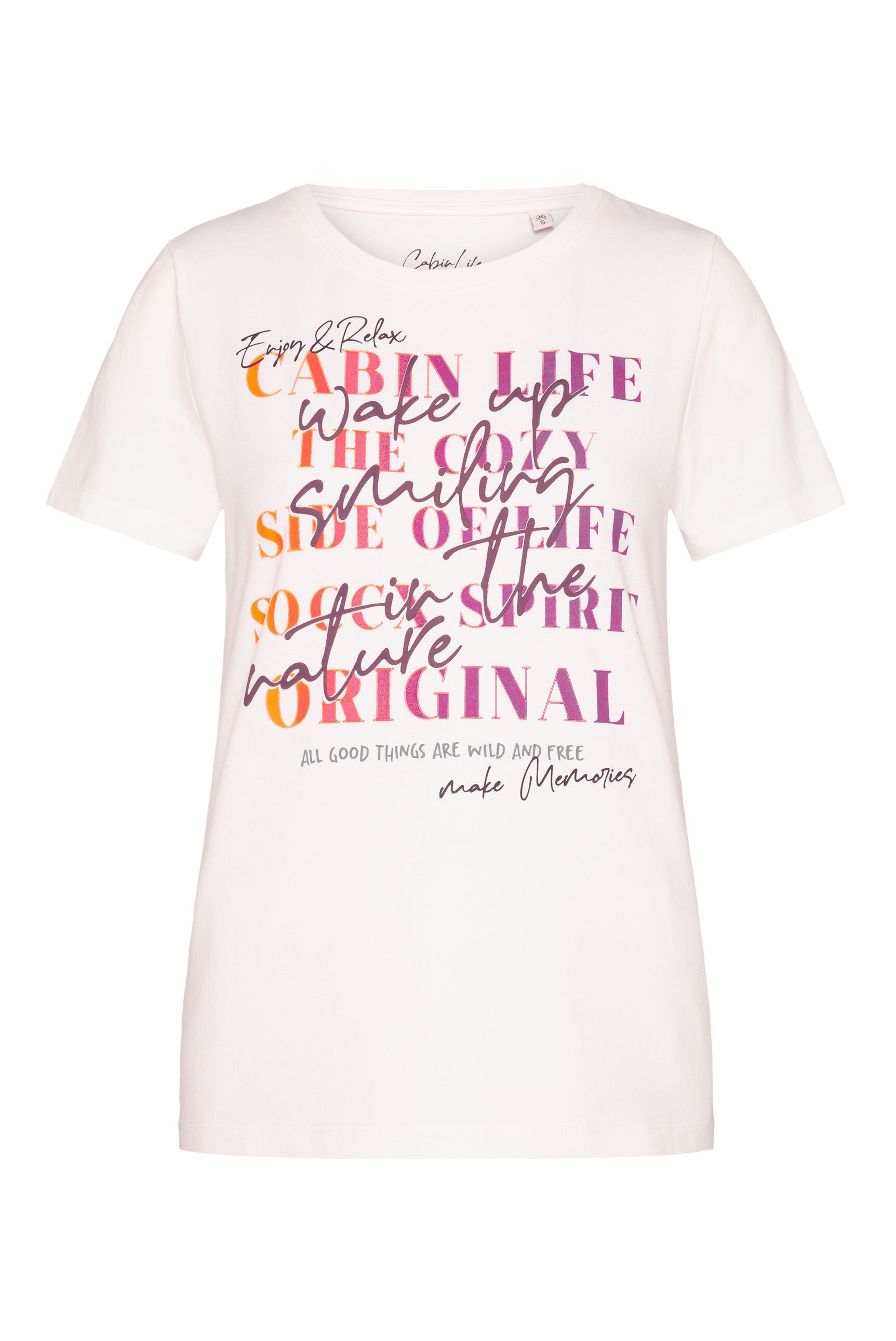 SOCCX Rundhalsshirt mit Baumwolle günstig online kaufen