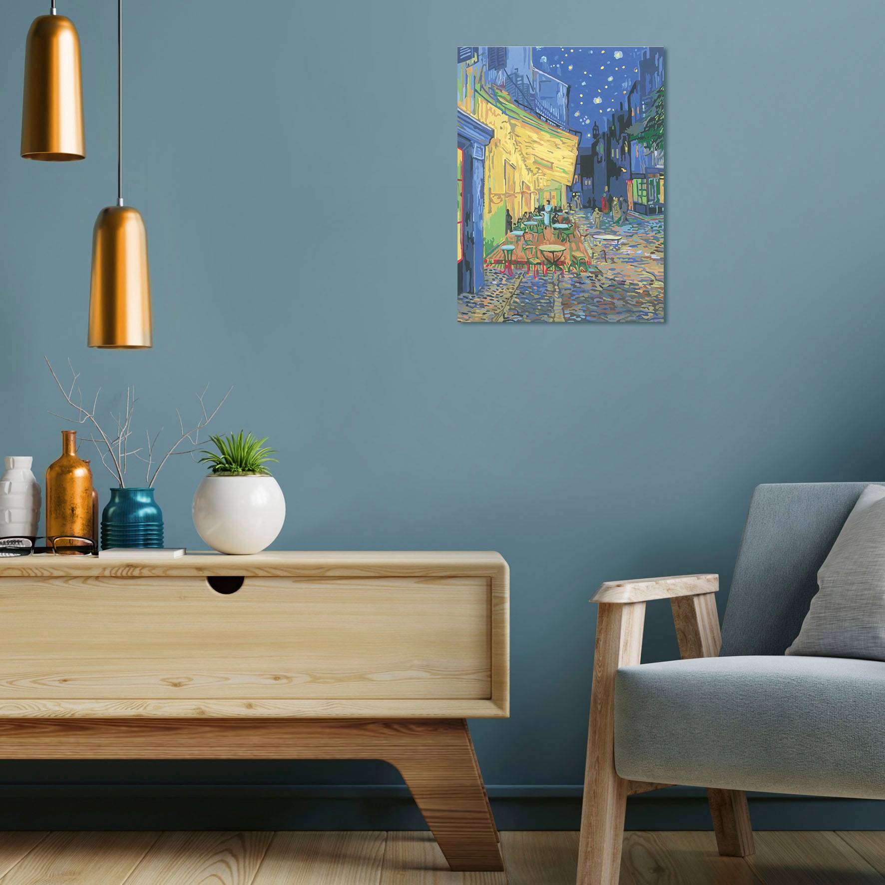 Ravensburger Malen nach Zahlen »CreArt, ART Collection, Café Terrace (Van Gogh)«, Made in Europe