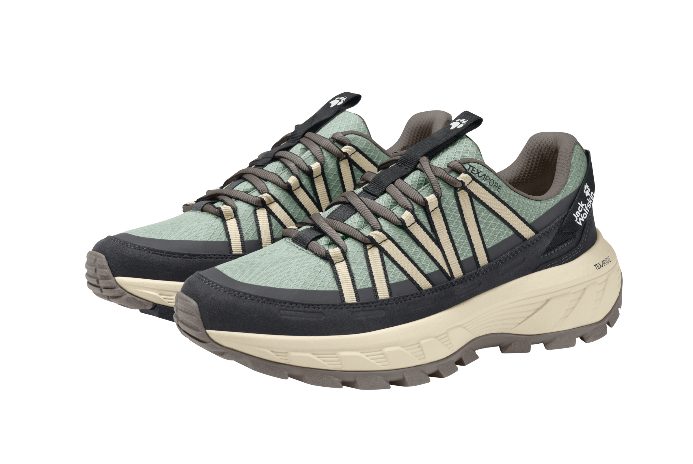 Jack Wolfskin Wanderschuh "WILD HIKE TEXAPORE LOW W" Outdoorschuh, Trekkingschuh, wasserdicht