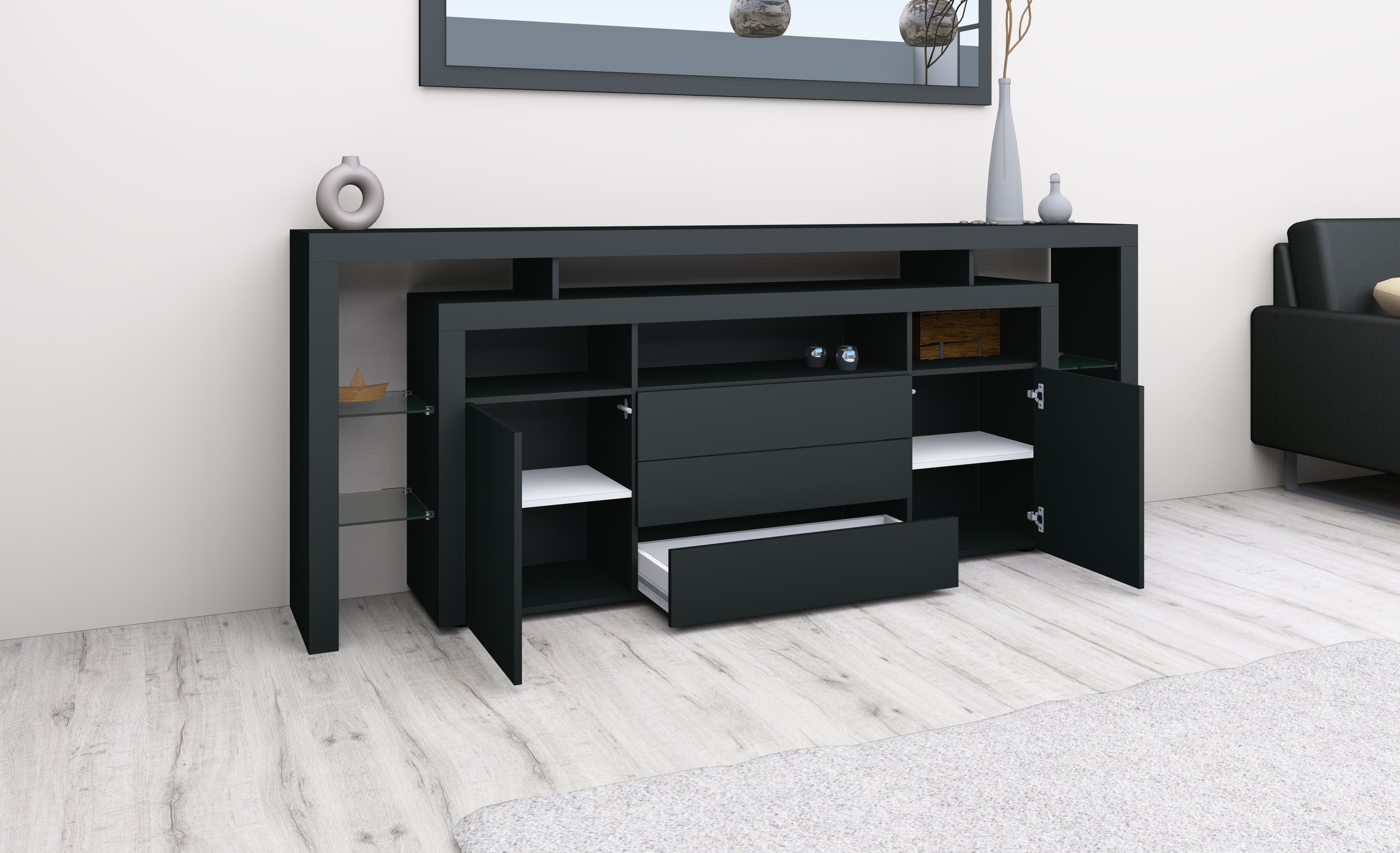 borchardt Möbel Sideboard »Rosario«, Breite 220 cm