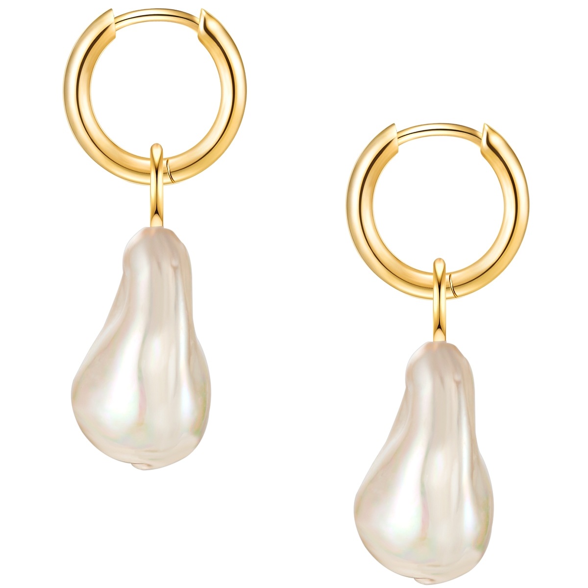 Yokoamii Paar Creolen »Set: Y92« mit Perle