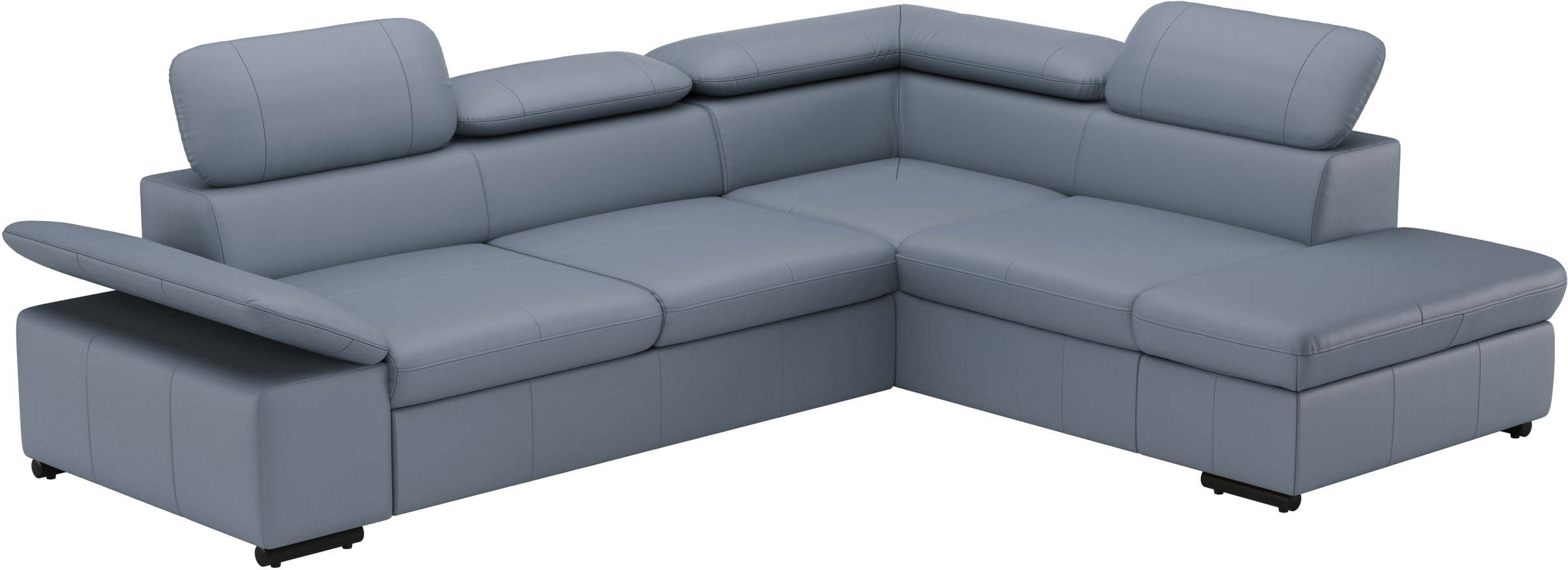 sit&more Ecksofa »Alcudia L-Form«, mit Armteilverstellung, optional Kopfteilverstellung und Bettfunktion