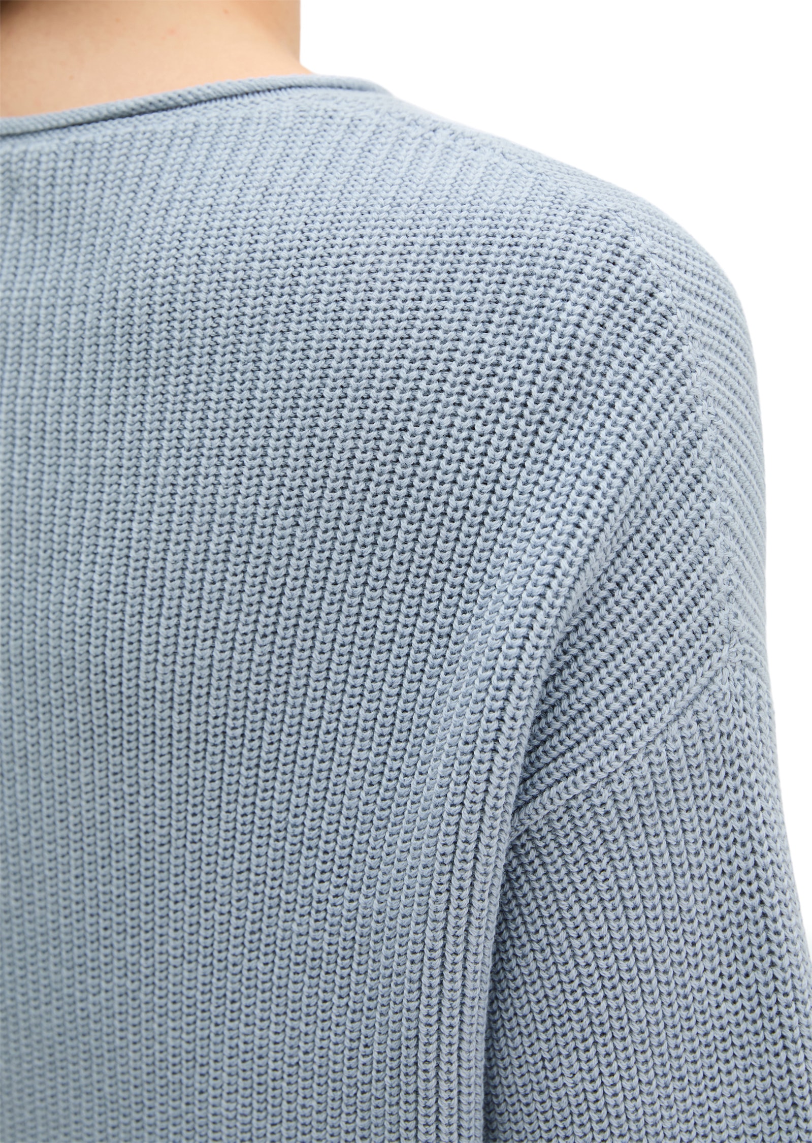 Marc O'Polo Rundhalspullover »aus Heavy-Weight-Organic-Cotton«