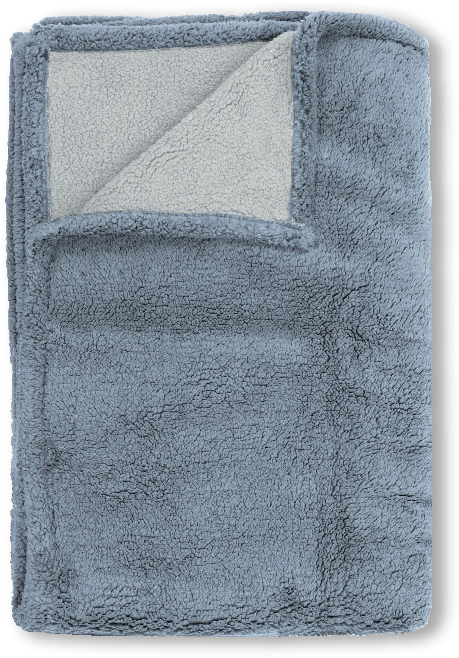 Biberna Tagesdecke »Tagesdecke Sherpa«, Kuscheldecke, superweiche + warme Sherpa Wende-Decke