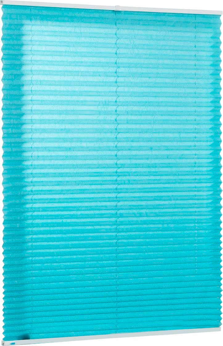 K-HOME Plissee "Klemmfix Pisa" Lichtschutz ohne Bohren verspannt Crushed-Op günstig online kaufen