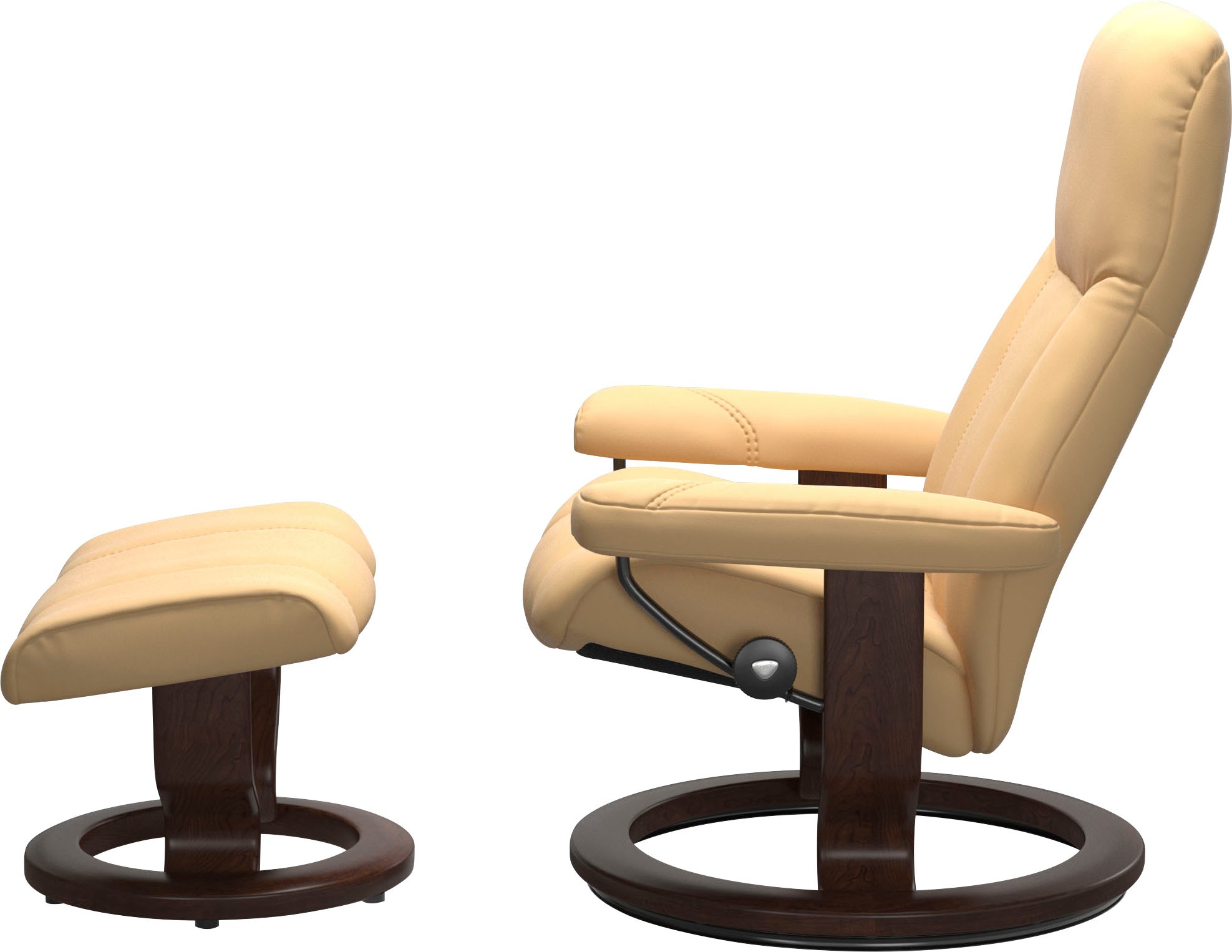 Stressless® Fußhocker »Consul«, mit Classic Base, Gestell Braun