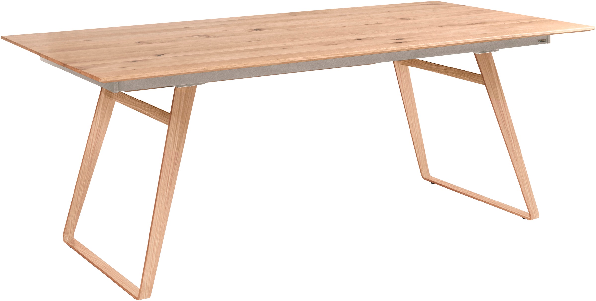 Musterring Esstisch "Tavia" Bügelgestell in 3 Farben, Platte Charakter-Eich günstig online kaufen