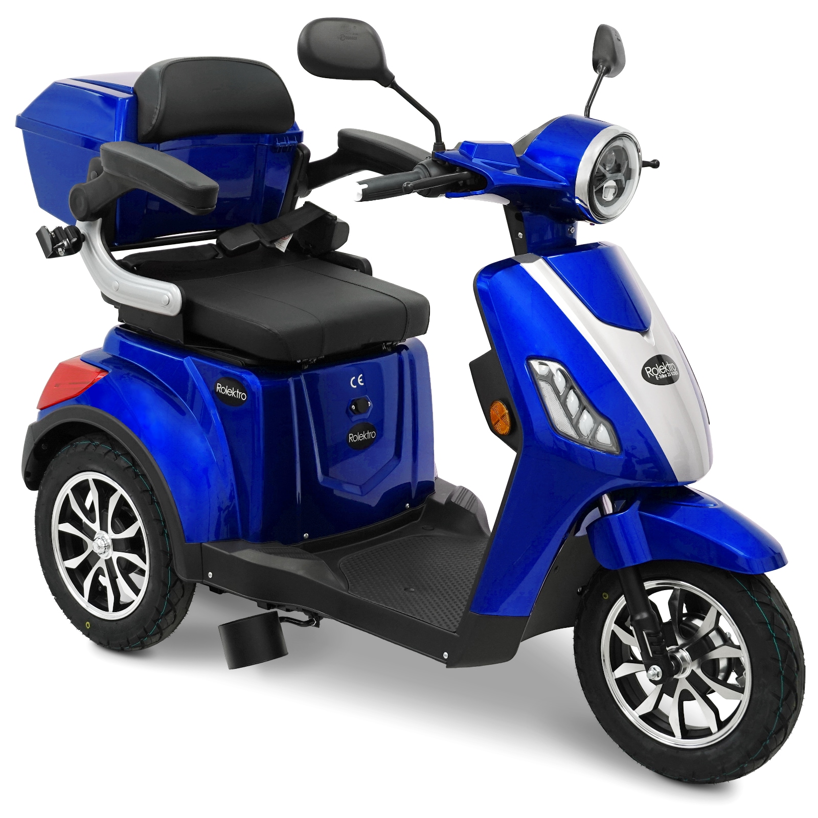 Rolektro Elektromobil "Rolektro E-Trike 25 V.2-R31 Bleigel" 1.400 W 25 km/h