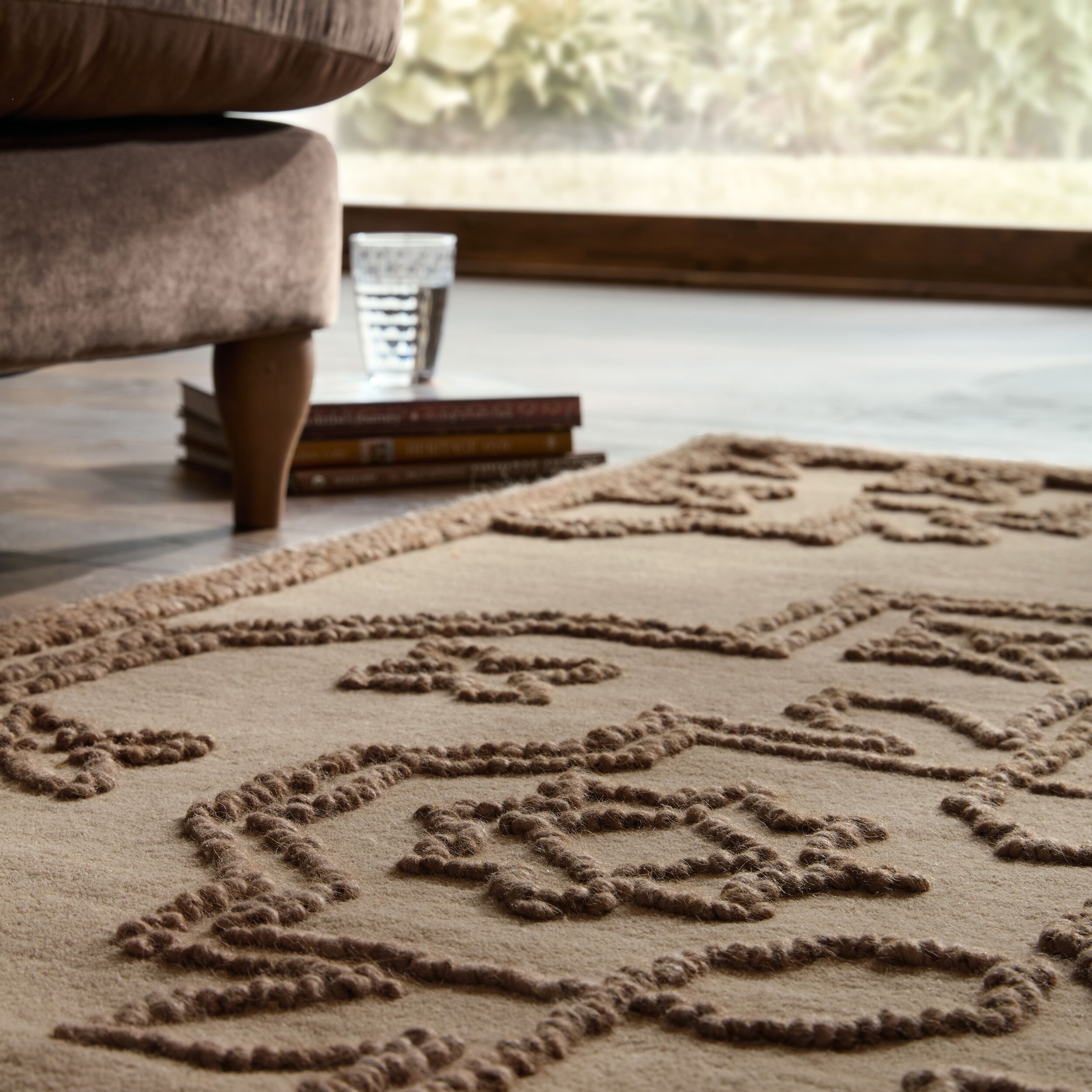 FLAIR RUGS Teppich »SABLE VINTAGE WOOL« rechteckig 12 mm Höhe