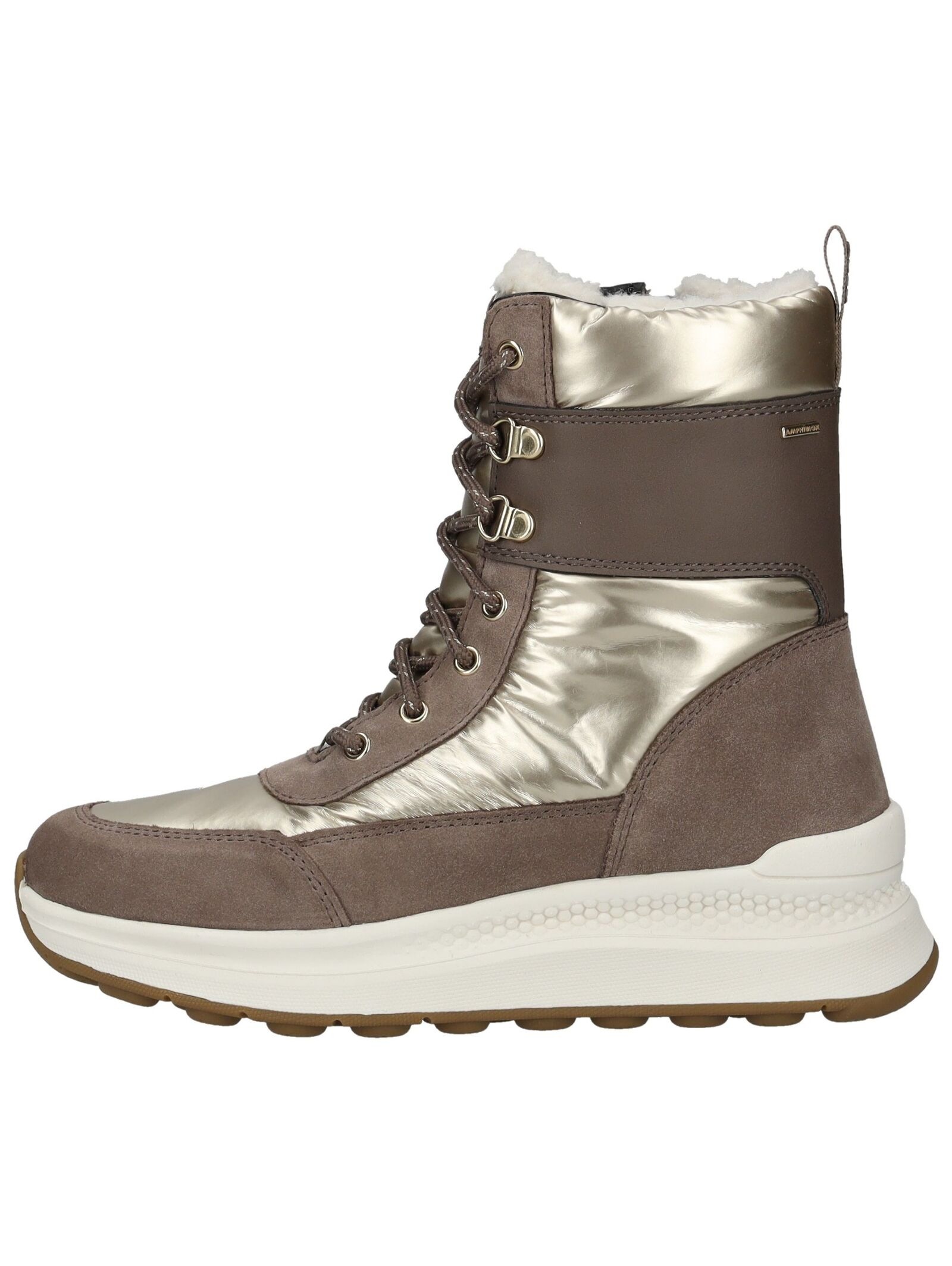 Geox Schnürstiefelette "Geox Stiefelette Leder/Textil" günstig online kaufen