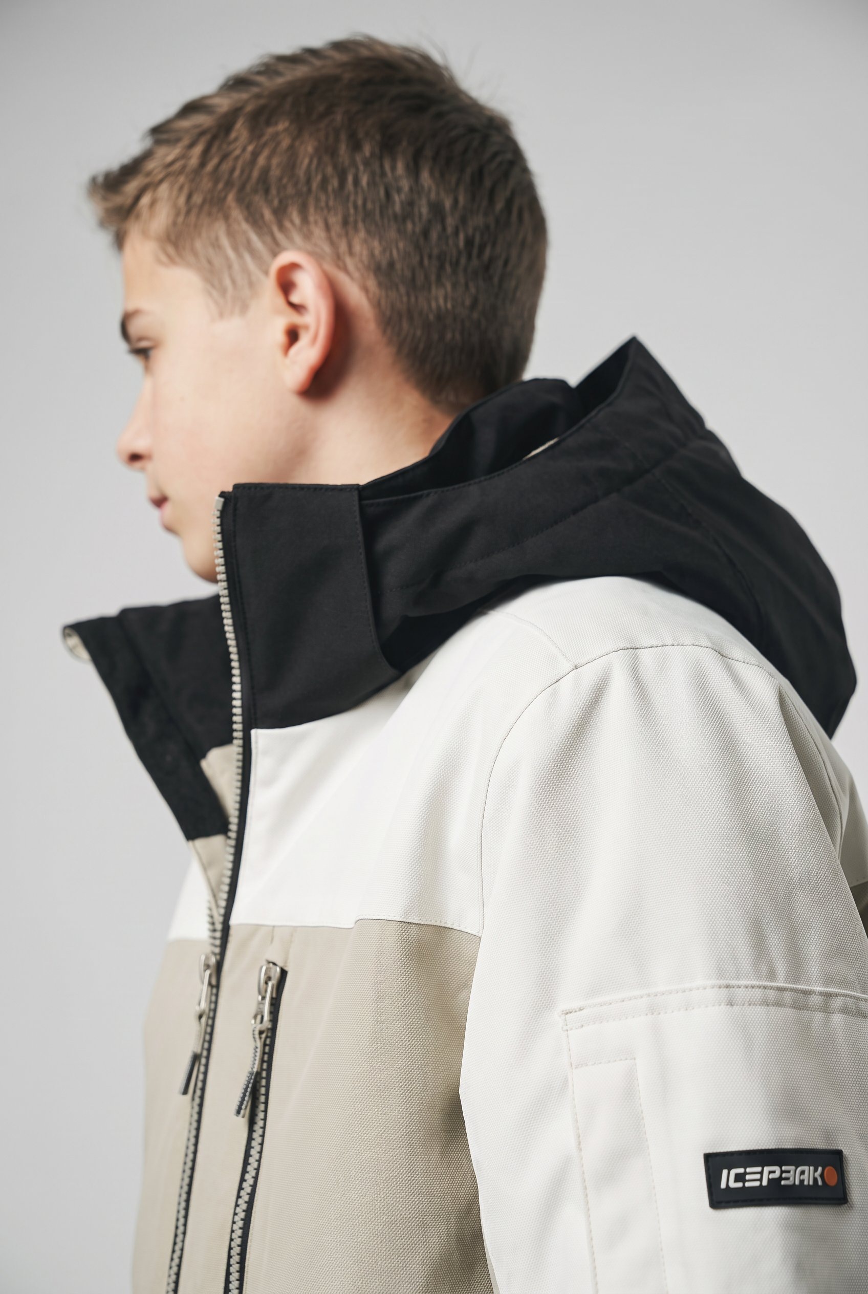 Icepeak Skijacke »ICEPEAK LAMAR JR« für Kinder und Jugendliche, wasserdicht, wasserabweisend, atmungsaktiv