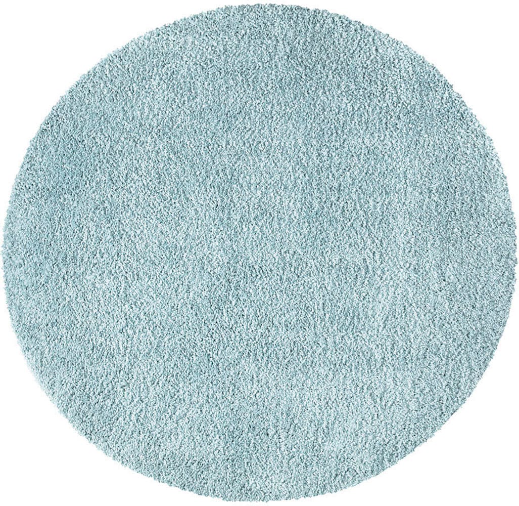 Carpet City Hochflor-Teppich »City Shaggy«, rund, 30 mm Höhe, Teppich Langflor, Uni, Shaggy, flauschig-weich