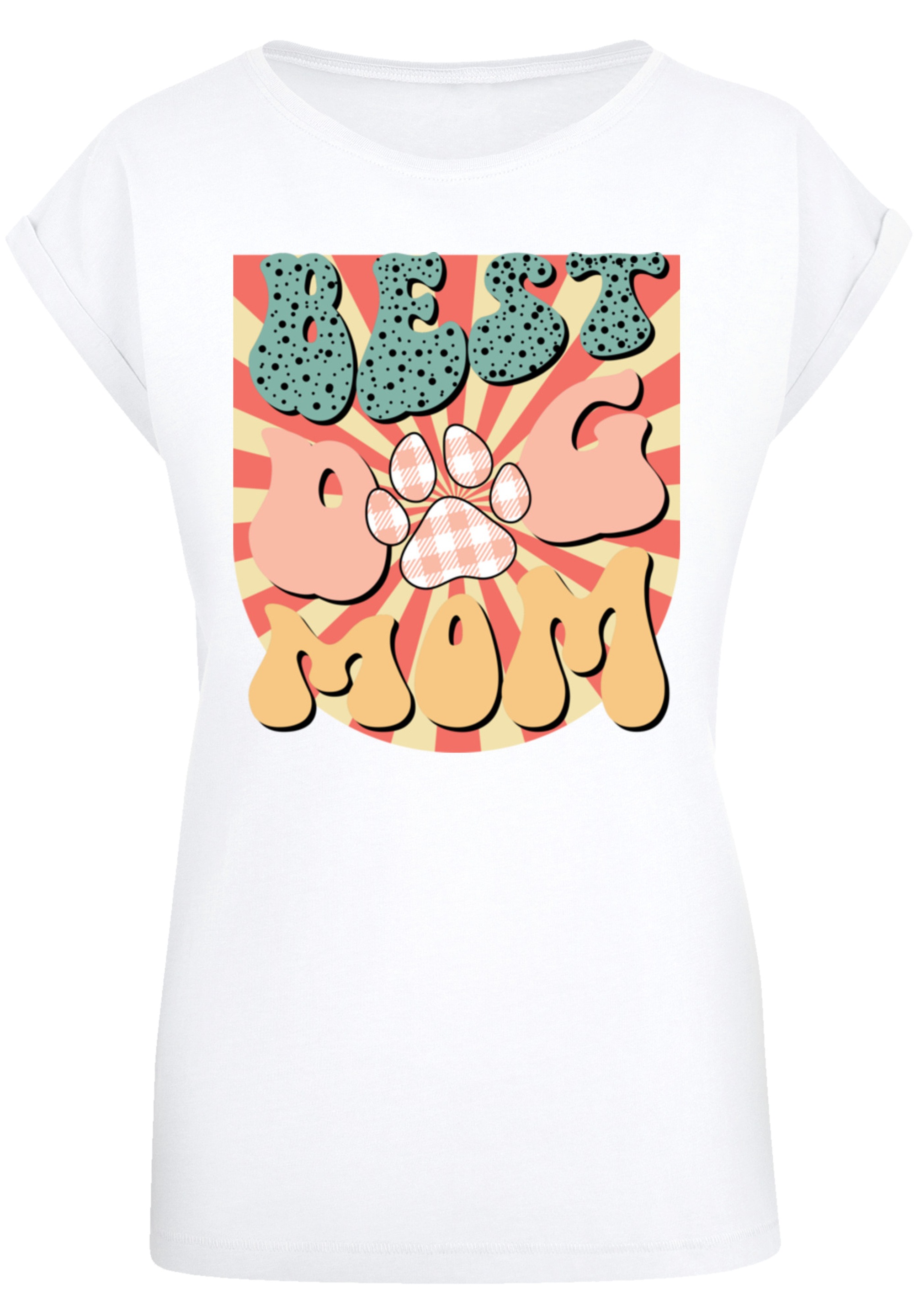 F4NT4STIC T-Shirt »Muttertag Pet Lover Vintage Beste Hunde Mama«, Premium Qualität
