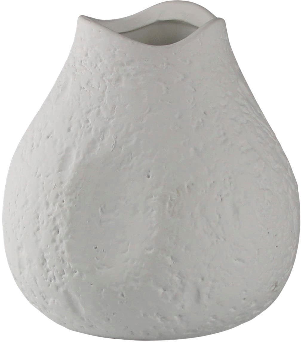 AM Design Dekovase "Tischvase aus Keramik, Höhe ca. 18,5 cm" Keramikvase, Dekoobjekt, Blumenvase