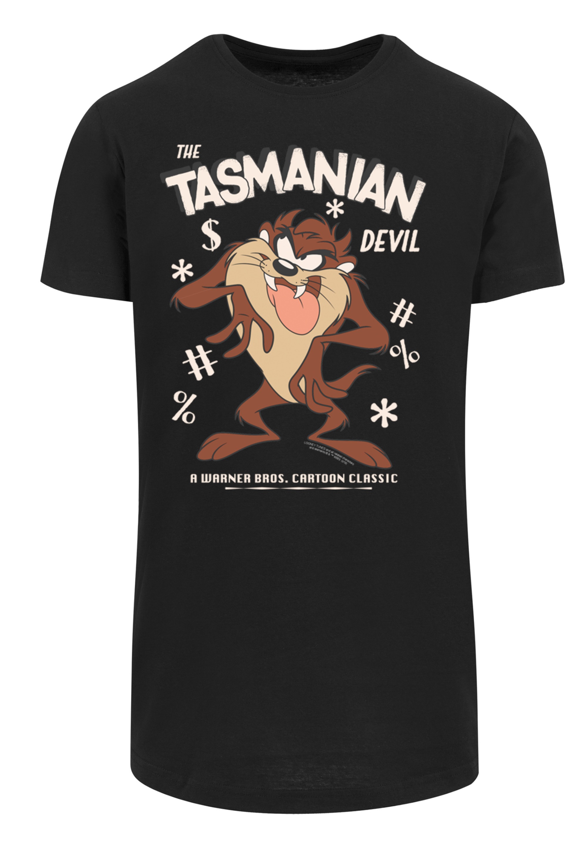 F4NT4STIC T-Shirt »Looney Tunes Vintage Tasmanian Devil Taz«, Print