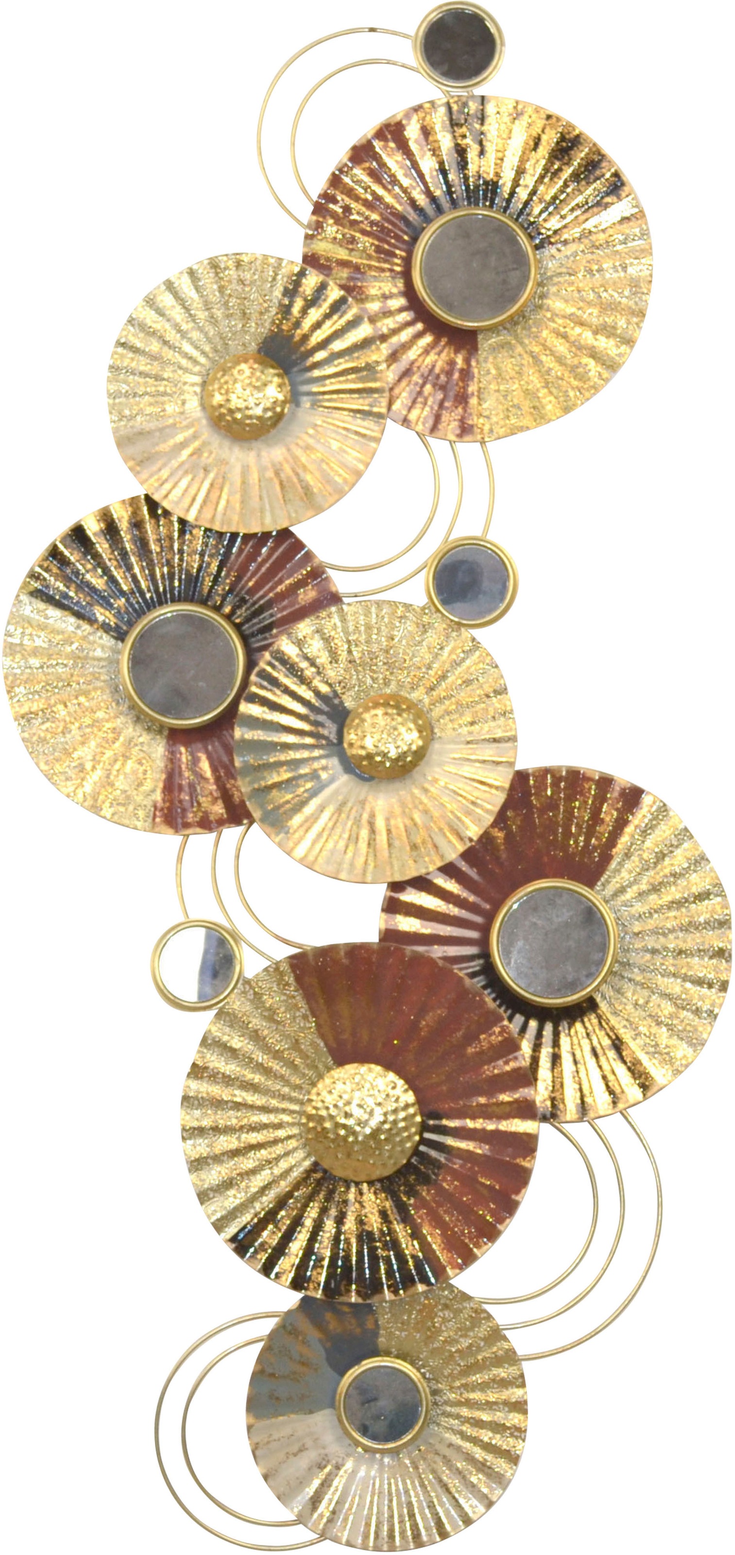 HOFMANN LIVING AND MORE Wanddekoobjekt "Wanddekoration" aus Metall, metalli günstig online kaufen