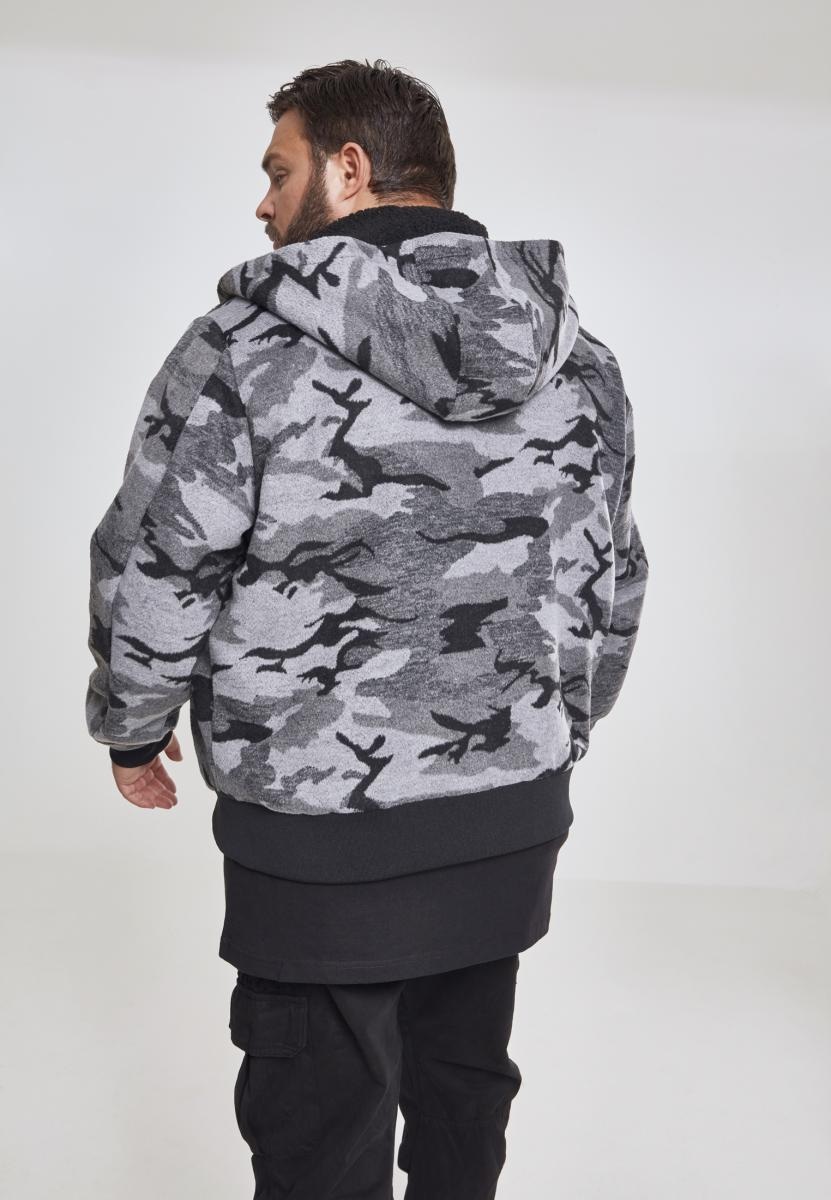 URBAN CLASSICS Winterjacke ▷ Jacket«, | Kapuze mit BAUR »Herren (1 Camo St.), Zip kaufen