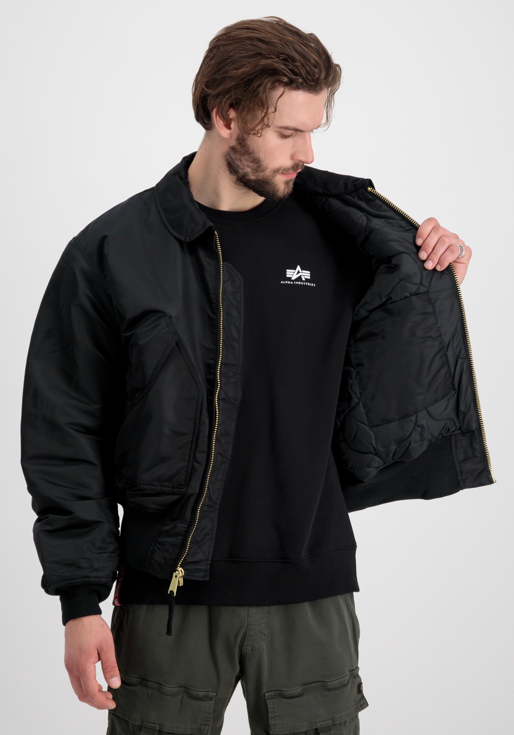 Alpha Industries Bomberjacke »Alpha Industries Men - Bomber Jackets CWU-45 Heritage«