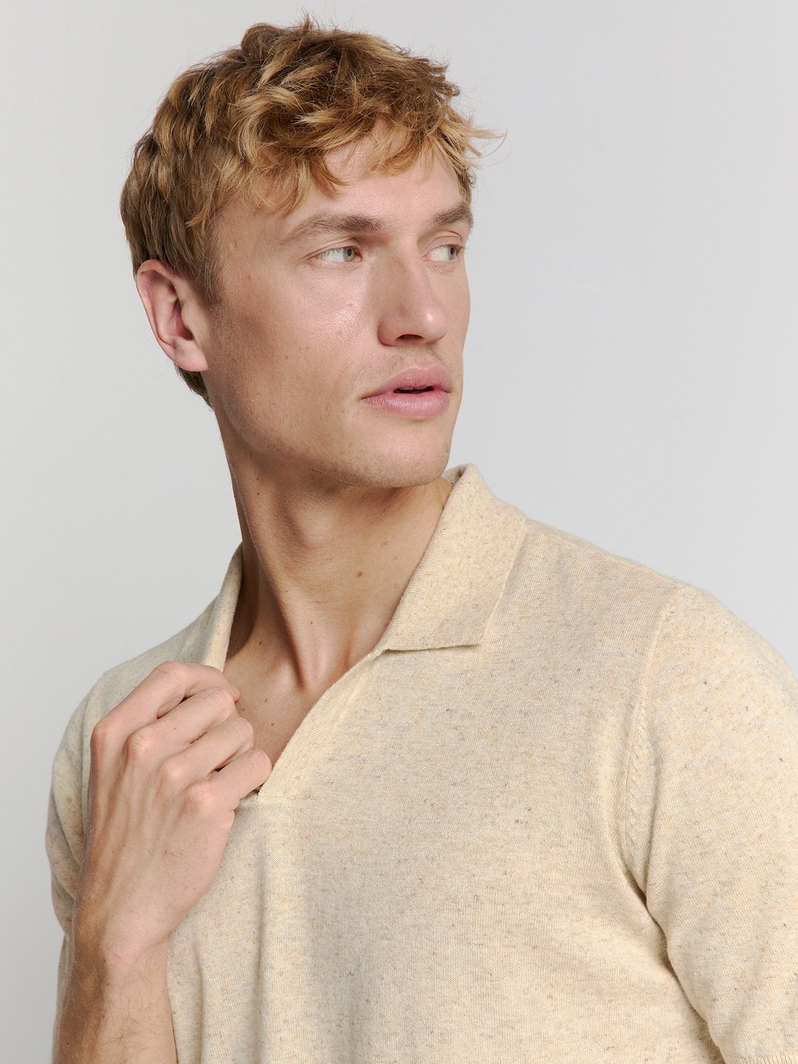NO EXCESS T-Shirt »No Excess Kurzarm Poloshirt«