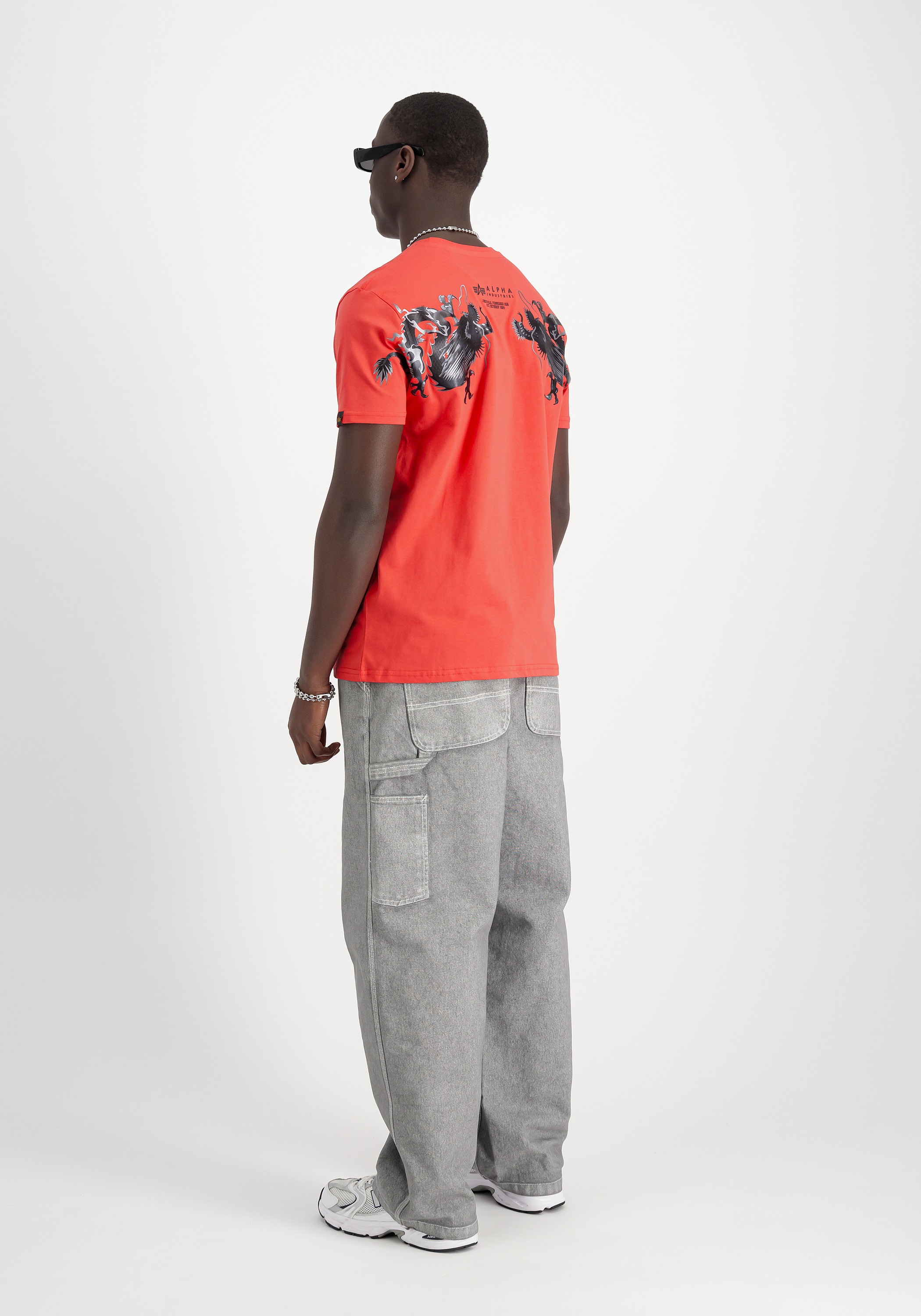 Alpha Industries T-Shirt »Alpha Industries Men - T-Shirts Dragon EMB T-Shirt«