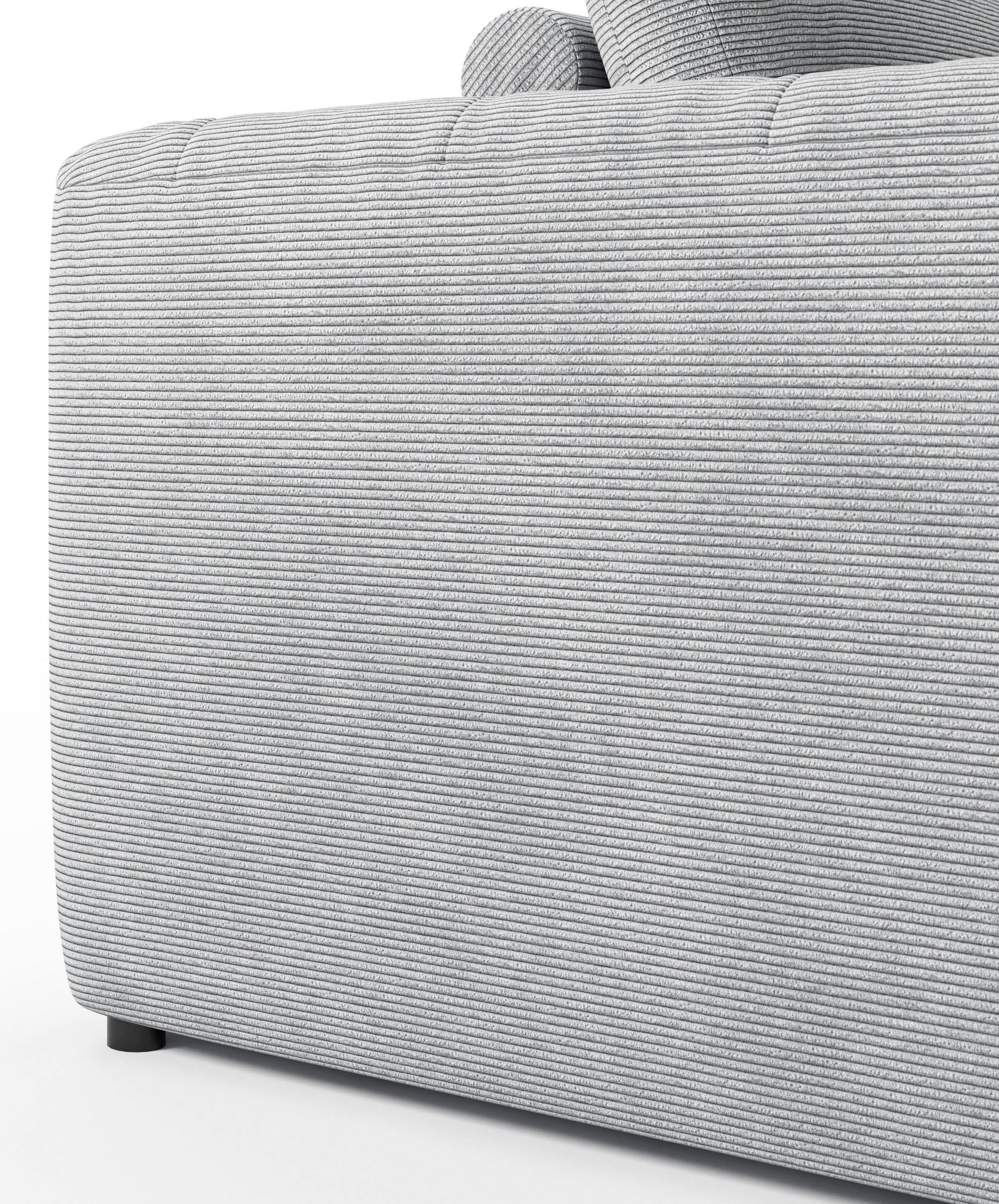 RAUM.ID 2-Sitzer »Cushid«, Modulsofa, bestehend aus 2 Teilen, Breite 218 cm