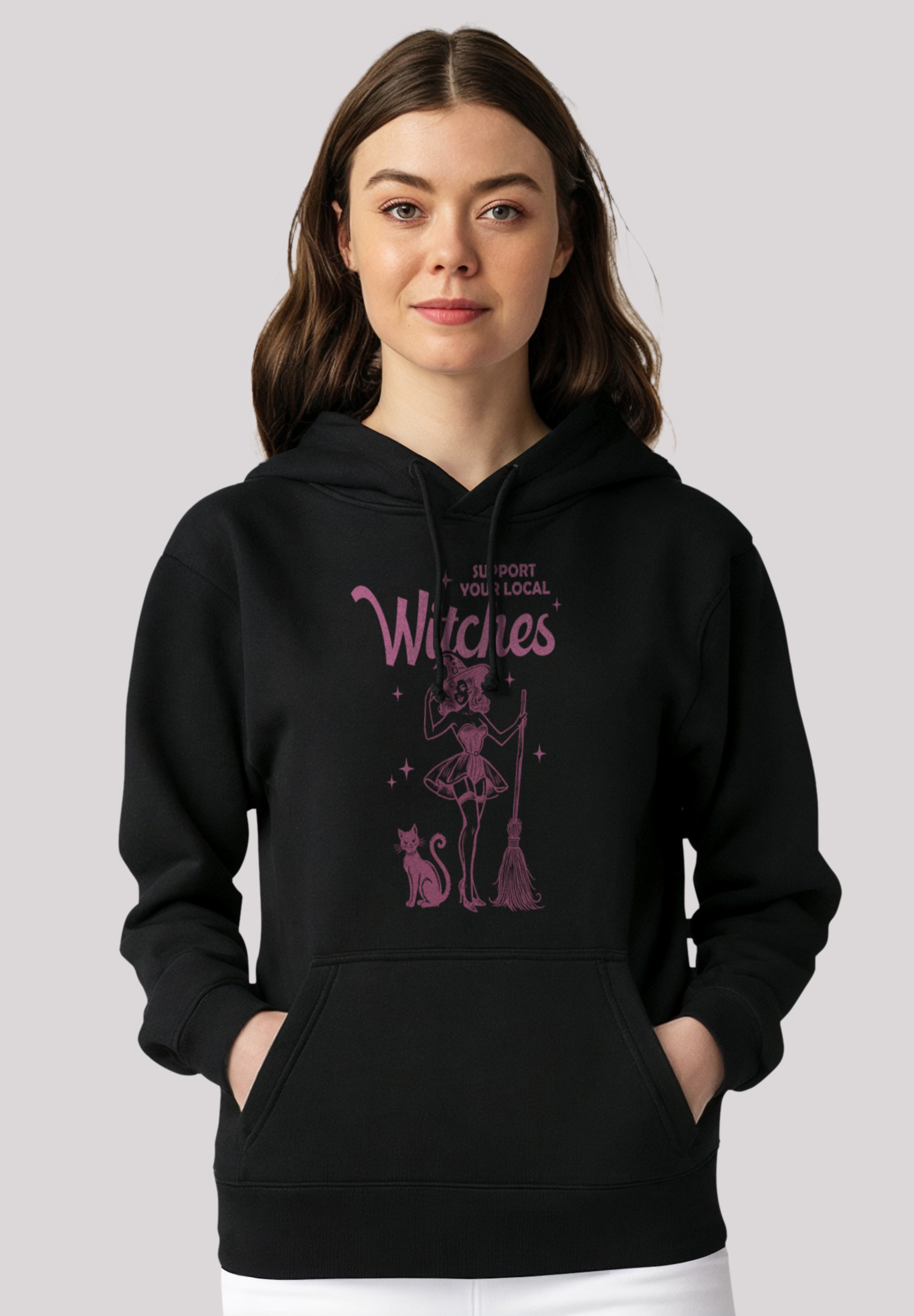 F4NT4STIC Megztinis su gobtuvu »Halloween Witch ...