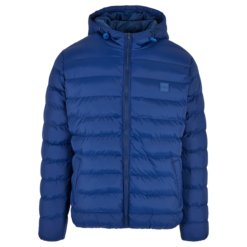 URBAN CLASSICS Winterjacke »Urban Classics Herren Basic Bubble Jacket«, (1 St.), mit Kapuze