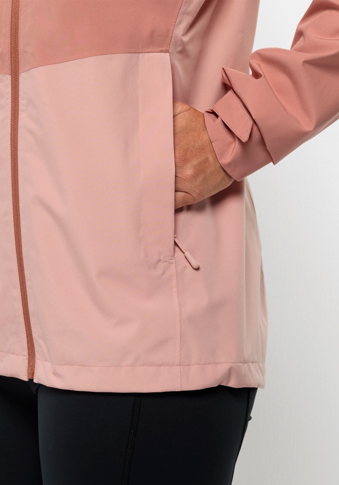 Jack Wolfskin Outdoorjacke »WEILTAL 2L JKT W«, mit Kapuze