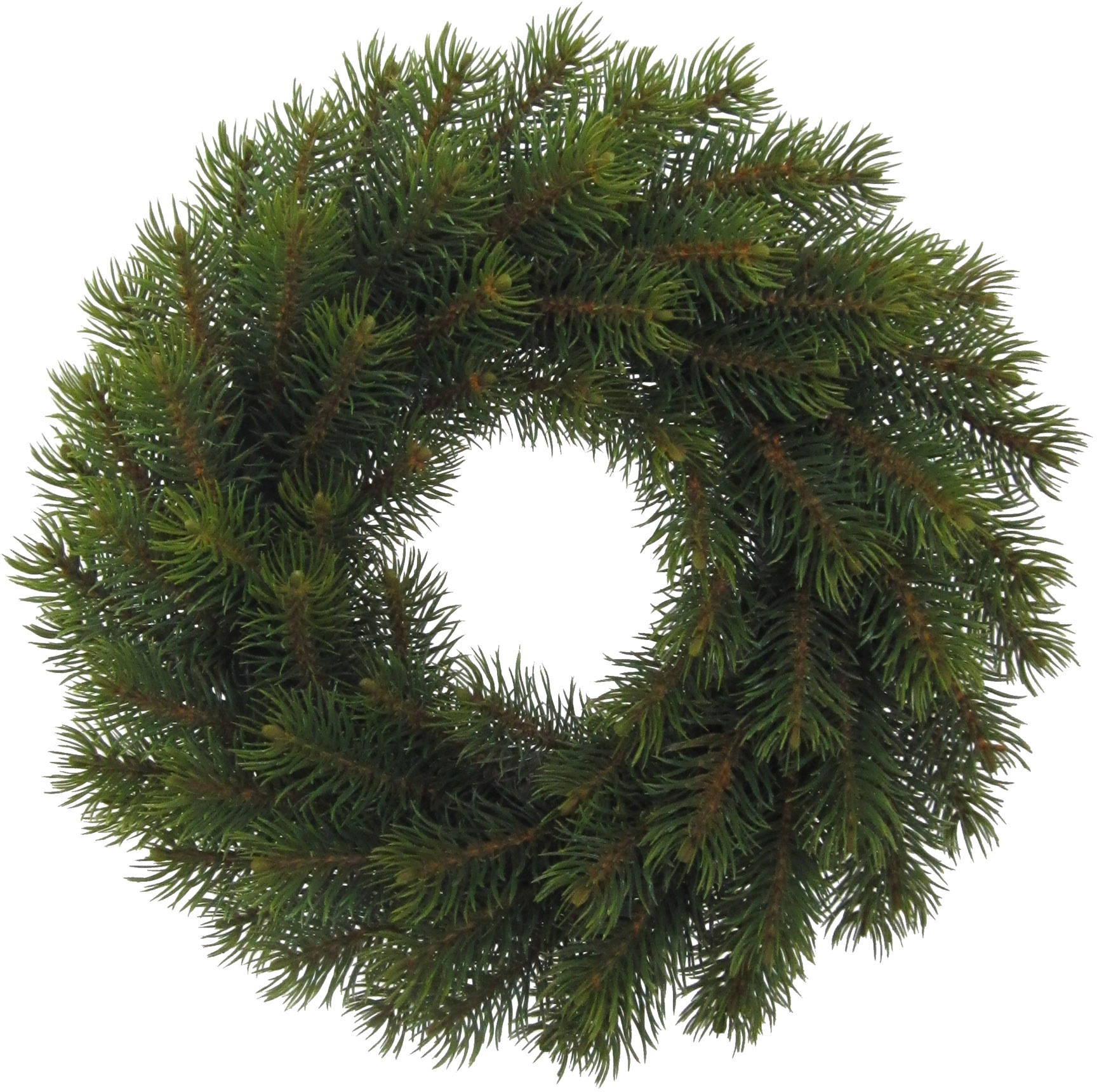 Creativ green Winterliche Kunstpflanze "Weihnachtsdeko", Kranz, Ø 25 cm, 2e günstig online kaufen